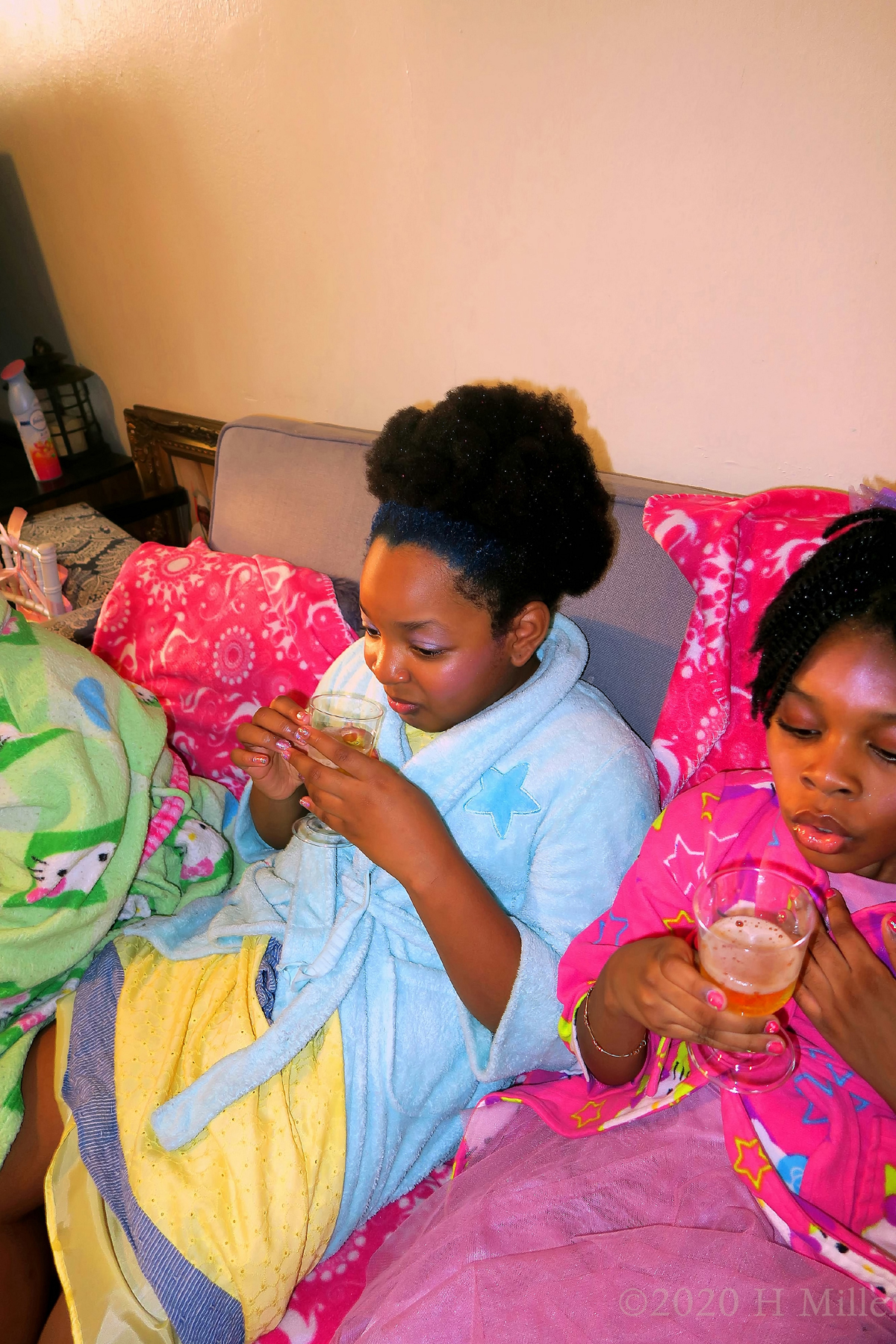 Lilah's 9th Kids Spa Birthday Party At Home Gallery 2 