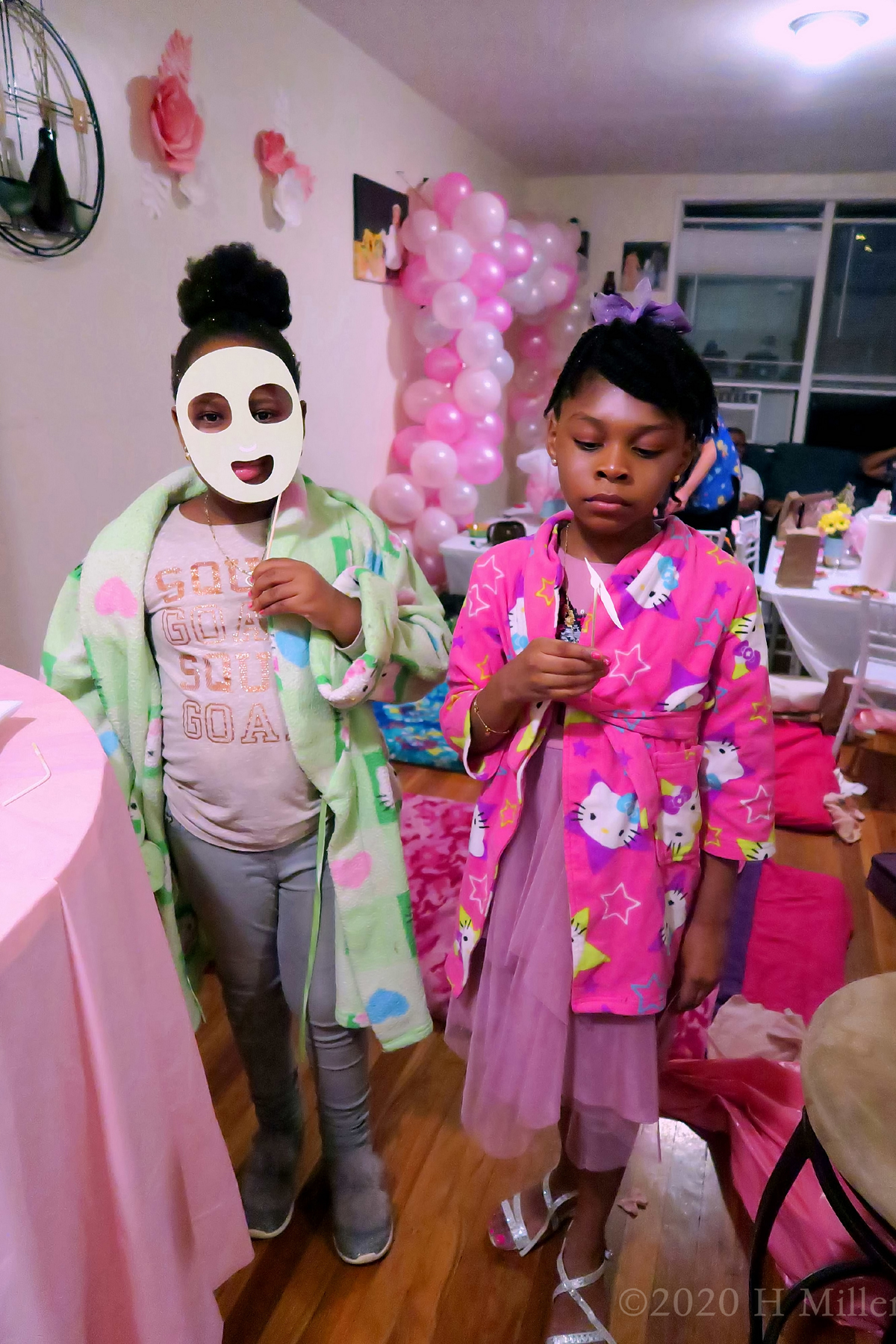 Lilah's 9th Kids Spa Birthday Party At Home Gallery 2 
