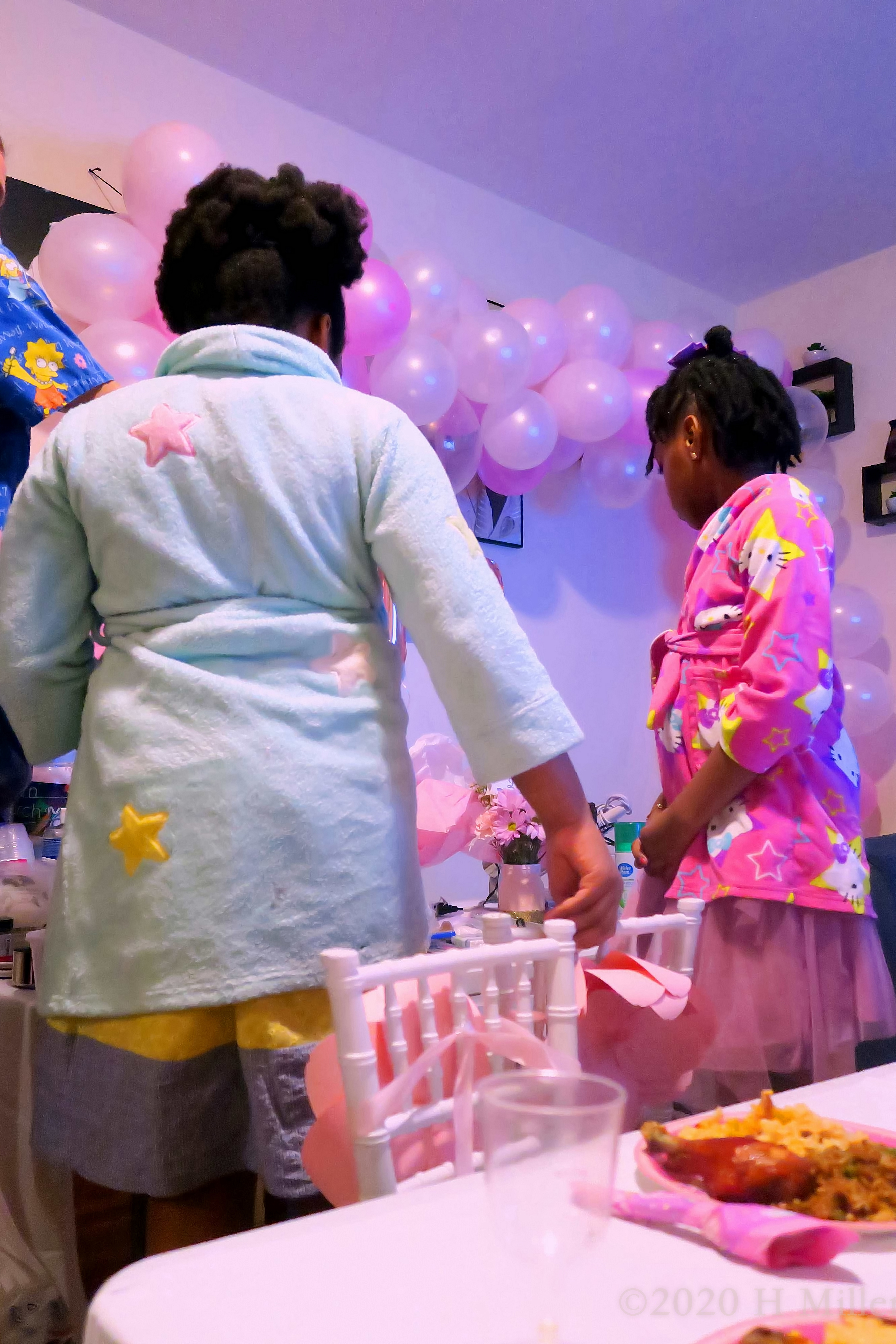 Lilah's 9th Kids Spa Birthday Party At Home Gallery 2