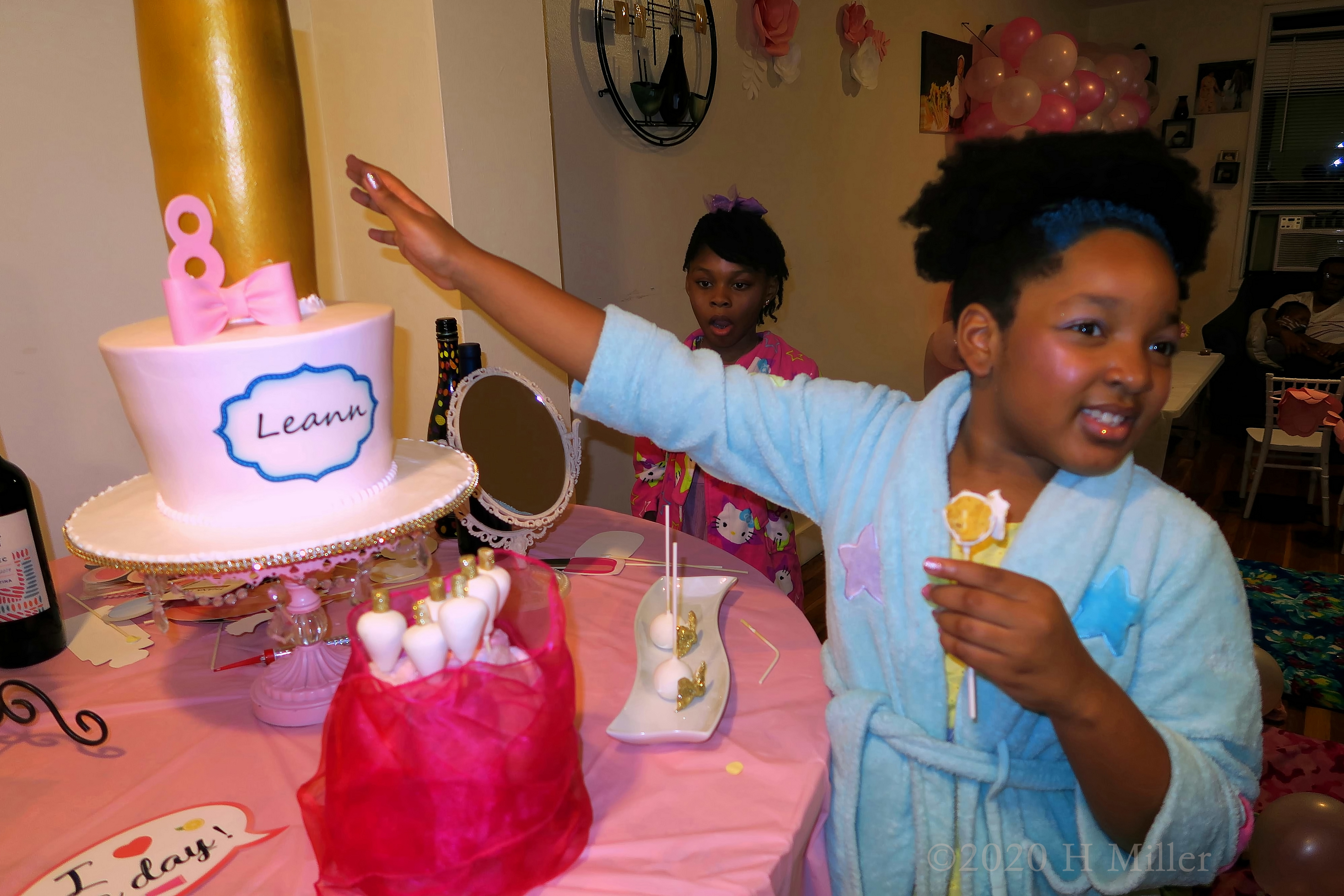 Lilah's 9th Kids Spa Birthday Party At Home Gallery 2