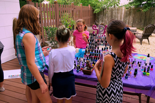 Luci's Girls Spa Party 2018