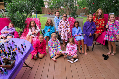 Luci's Girls Spa Party 2018