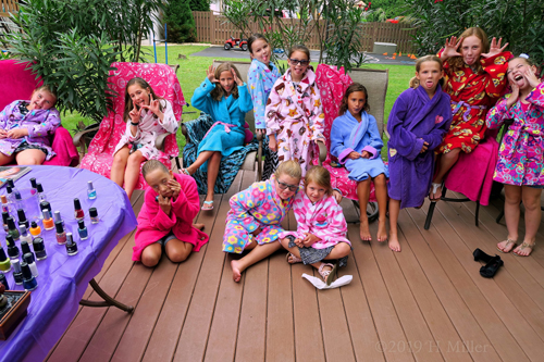 Luci's Girls Spa Party 2018