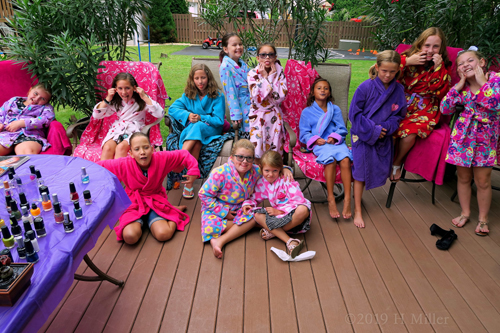 Luci's Girls Spa Party 2018 Luci's Girls Spa Party 2018