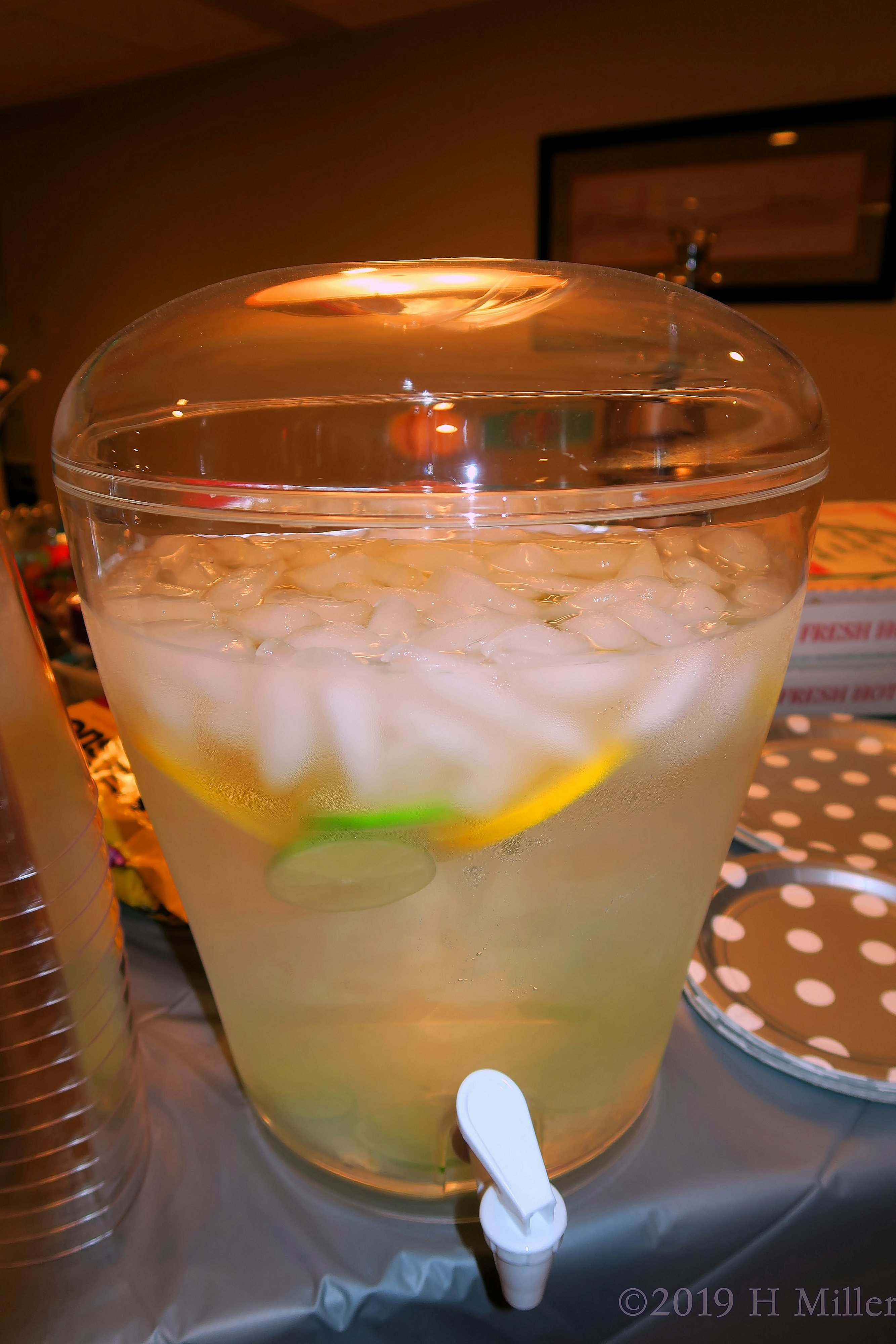 Yummy Chilled Lemonade Dispenser 