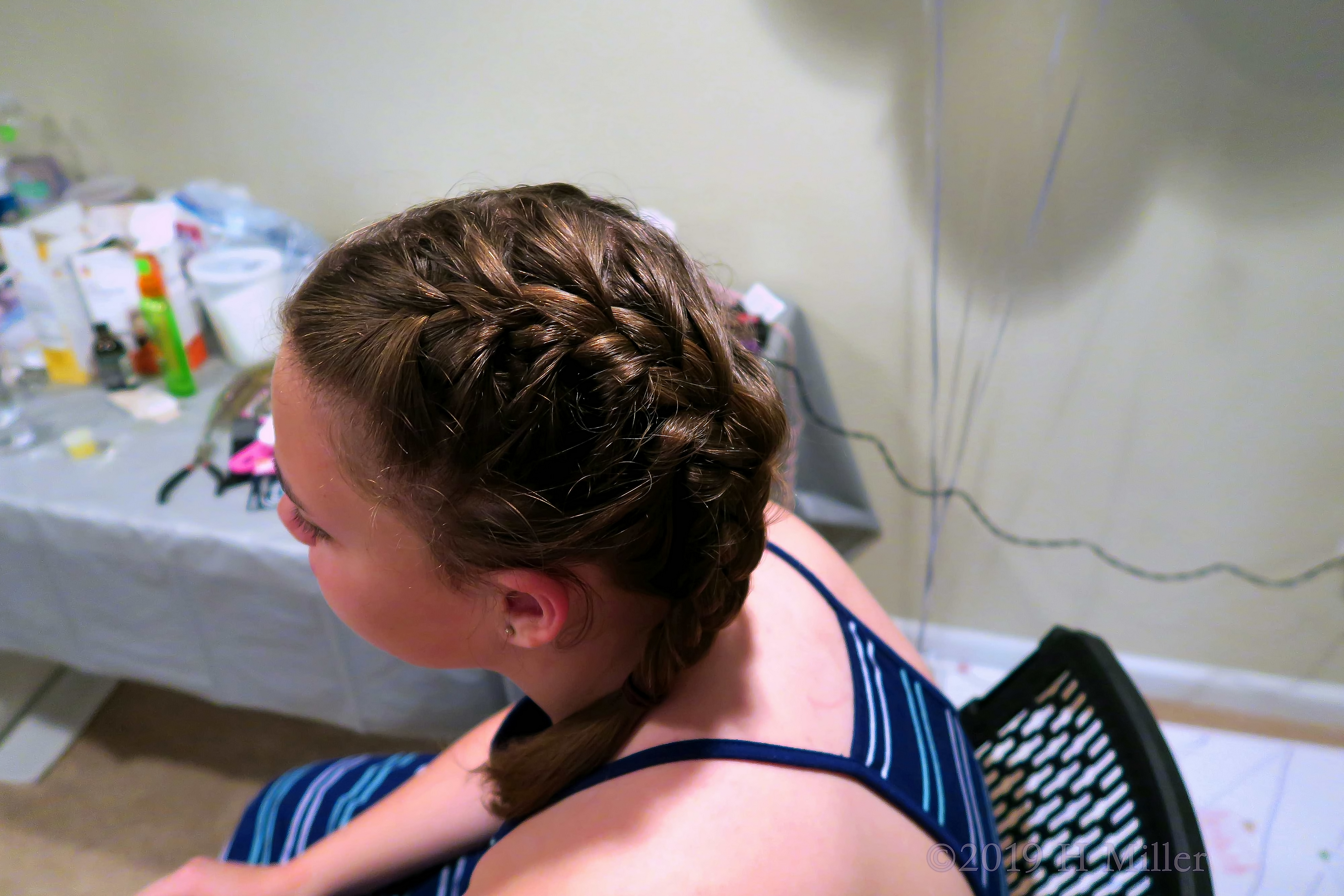 It's Time To Show Off Cute Braided Girls Hairstyles! Spa Party Fun 