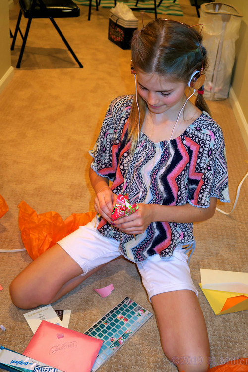 Mackenzie Is All Smiles At Wonderful Birthday Presents Mackenzie Is All Smiles At Wonderful Birthday Presents