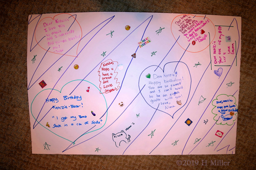 Pretty Spa Birthday Card Signed By All The Spa Guests Pretty Spa Birthday Card Signed By All The Spa Guests