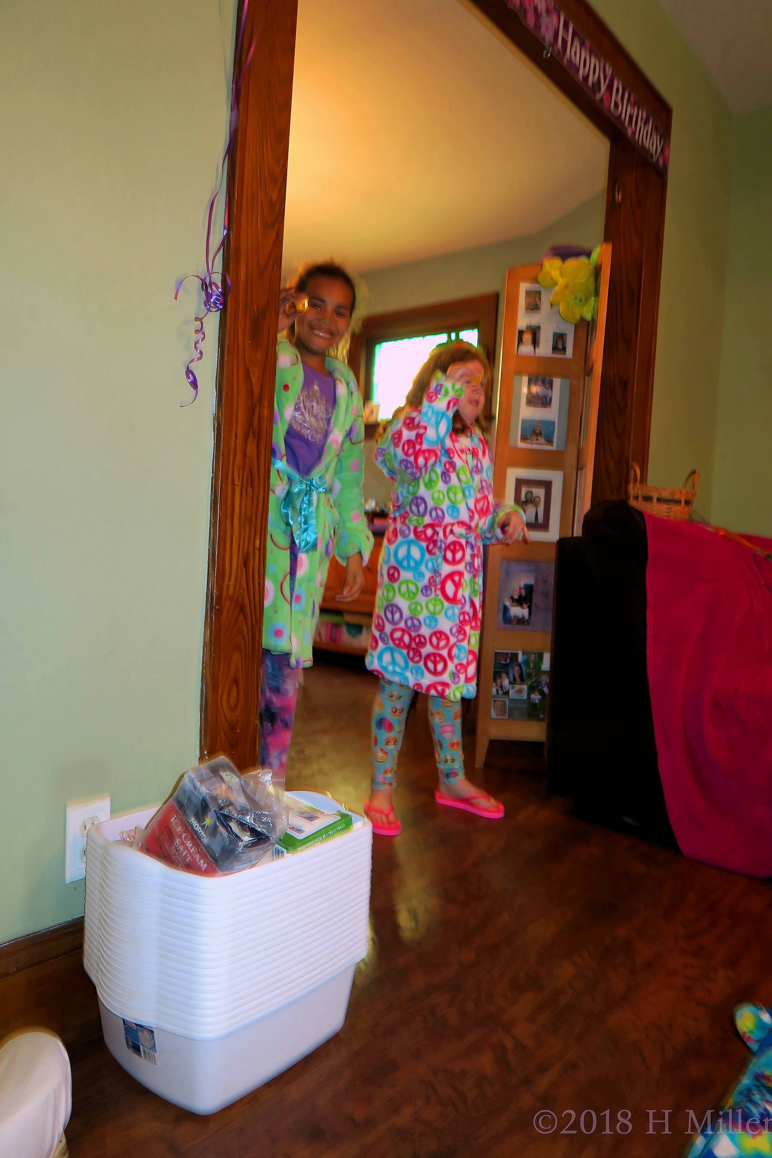 All Decked Out In Spa Robes At The Spa Party All Decked Out In Spa Robes At The Spa Party