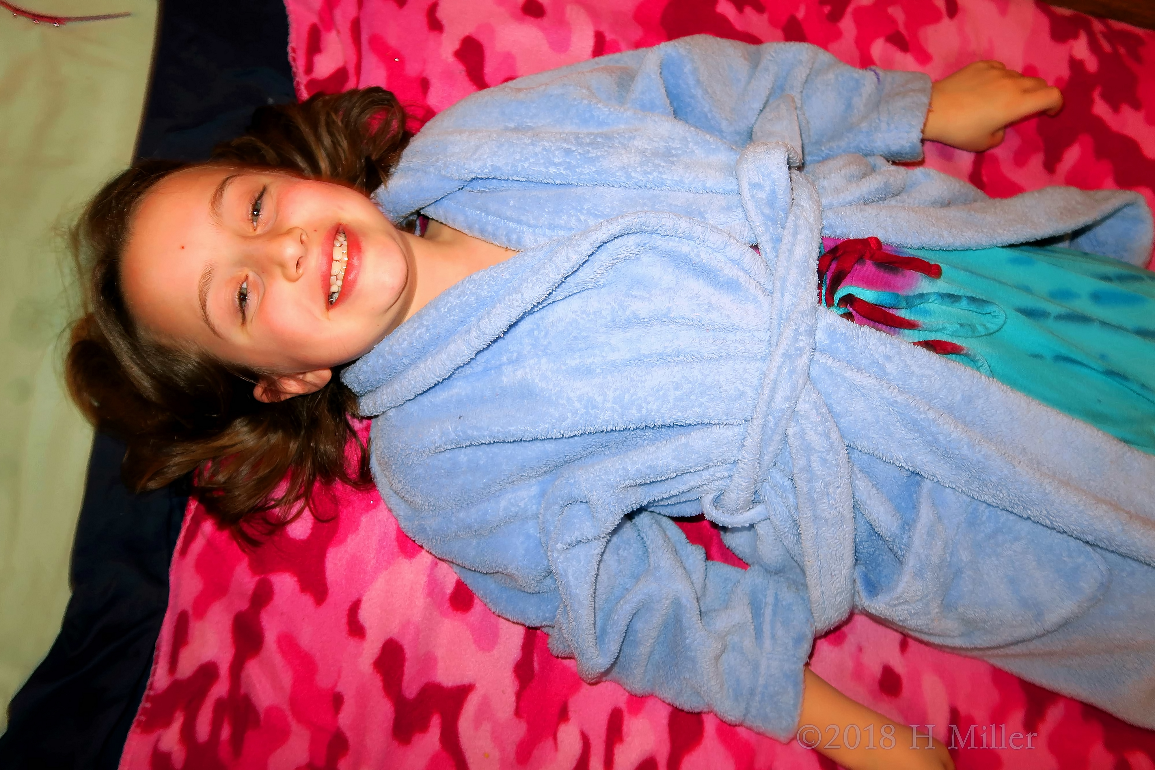 Big Pre Kids Facial Smile At The Girl's Spa Party!!! 4 Big Pre Kids Facial Smile At The Girl's Spa Party!!! 4