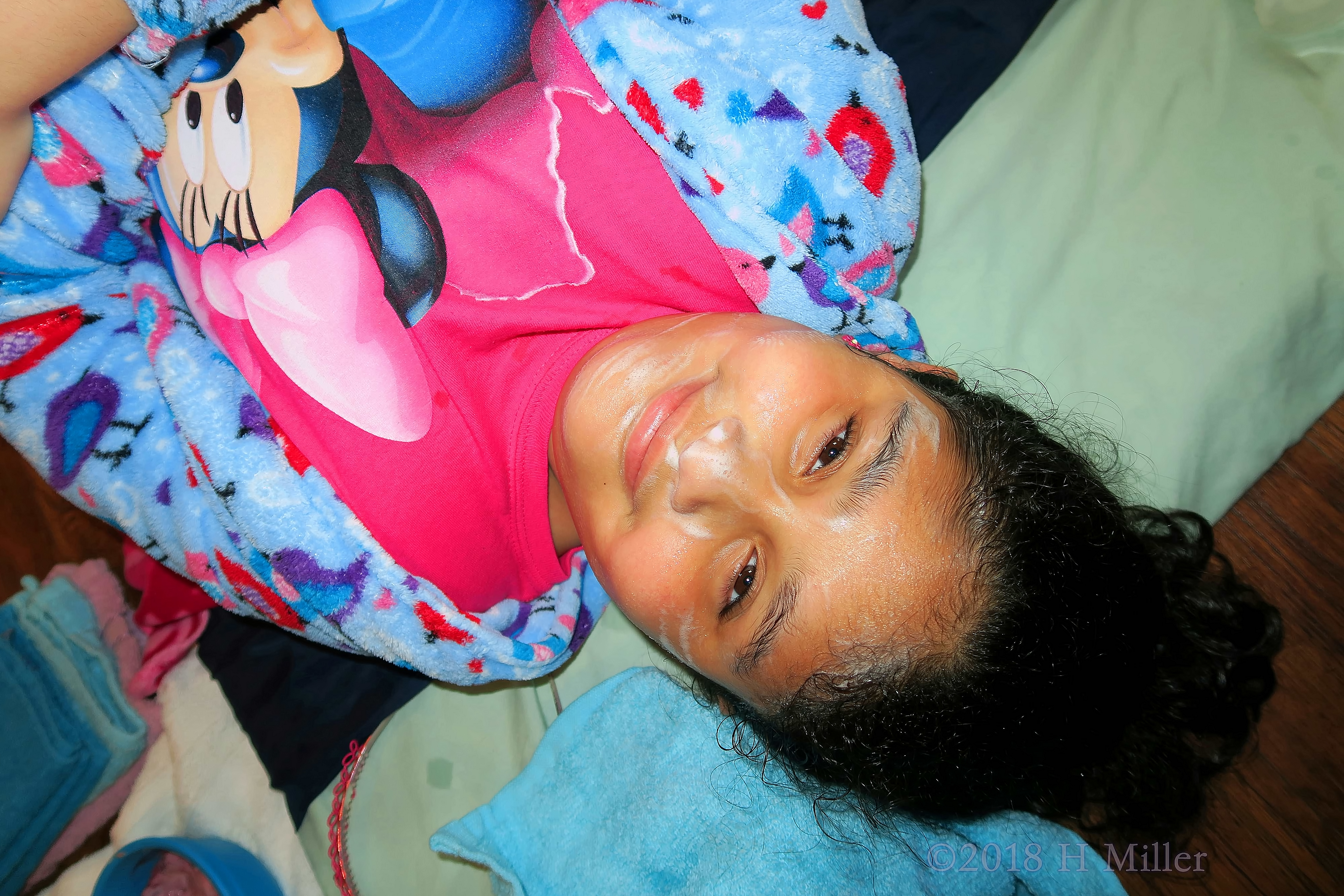 More Big Smiles During Kids Facials 