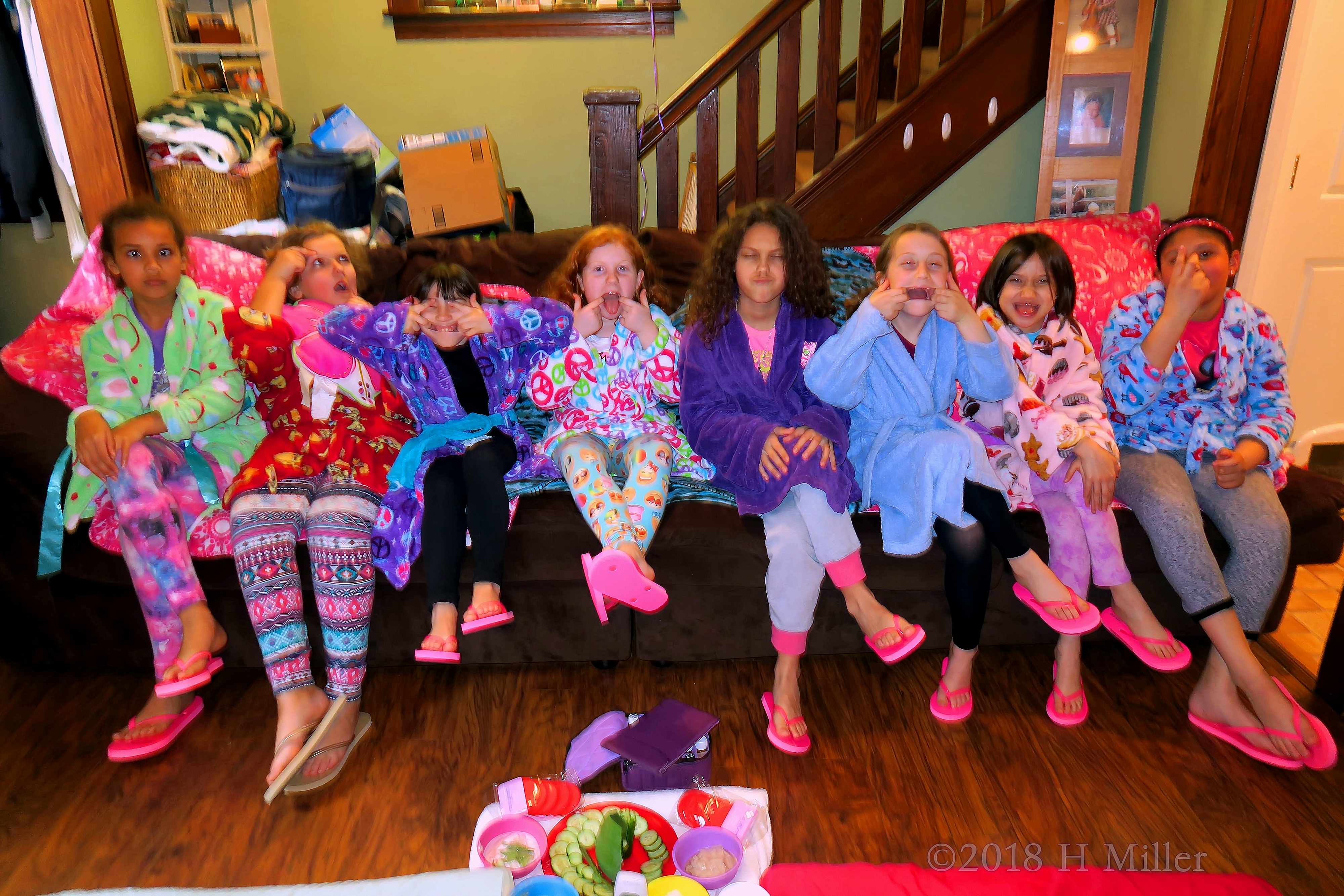 More Silly Faces On The Spa Couch! More Silly Faces On The Spa Couch!