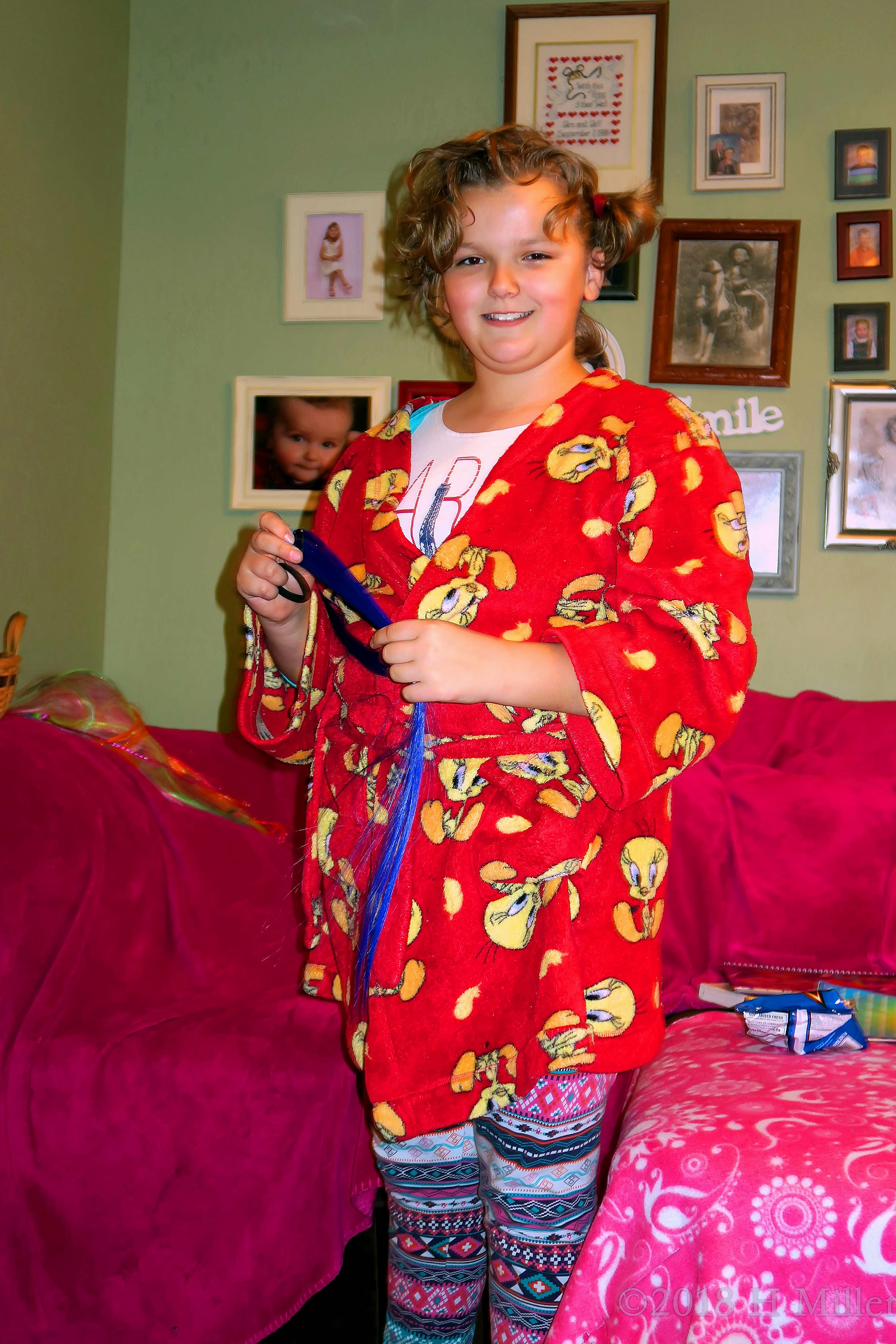 Purple Hair Extension! Purple Hair Extension!