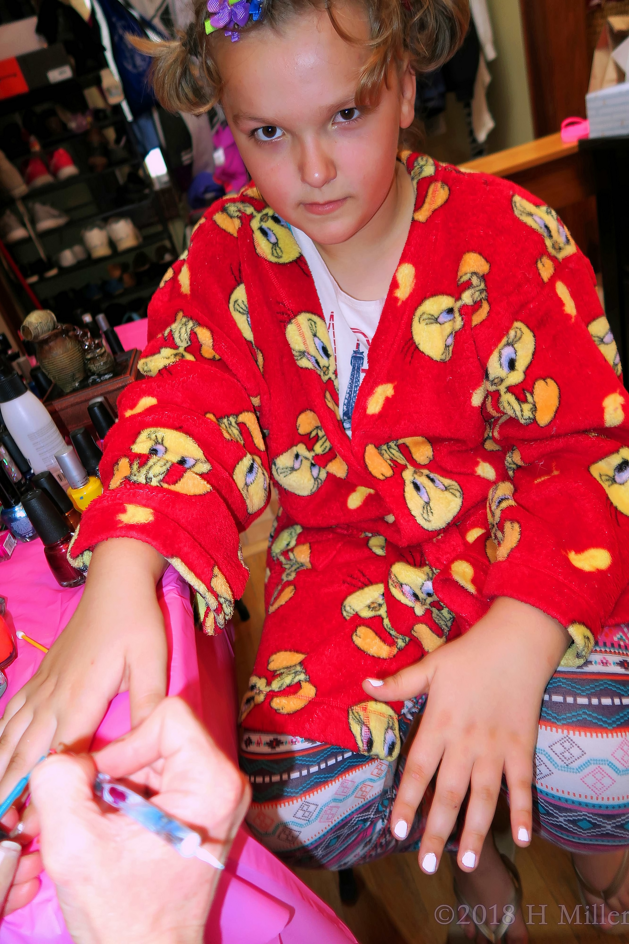 Seriously Getting A Kids Manicure At The Spa Party For Girls Seriously Getting A Kids Manicure At The Spa Party For Girls