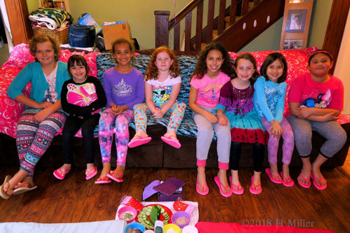 Everyone All Ready For The Spa Party For Girls! Everyone All Ready For The Spa Party For Girls!