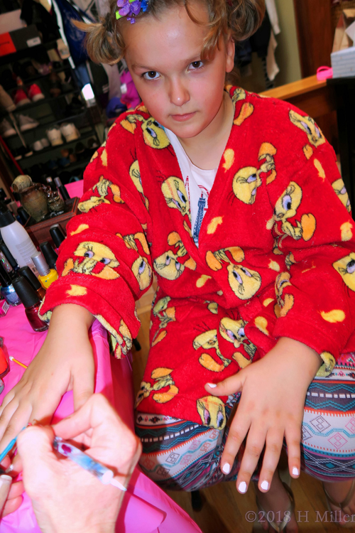 Seriously Getting A Kids Manicure At The Spa Party For Girls Seriously Getting A Kids Manicure At The Spa Party For Girls