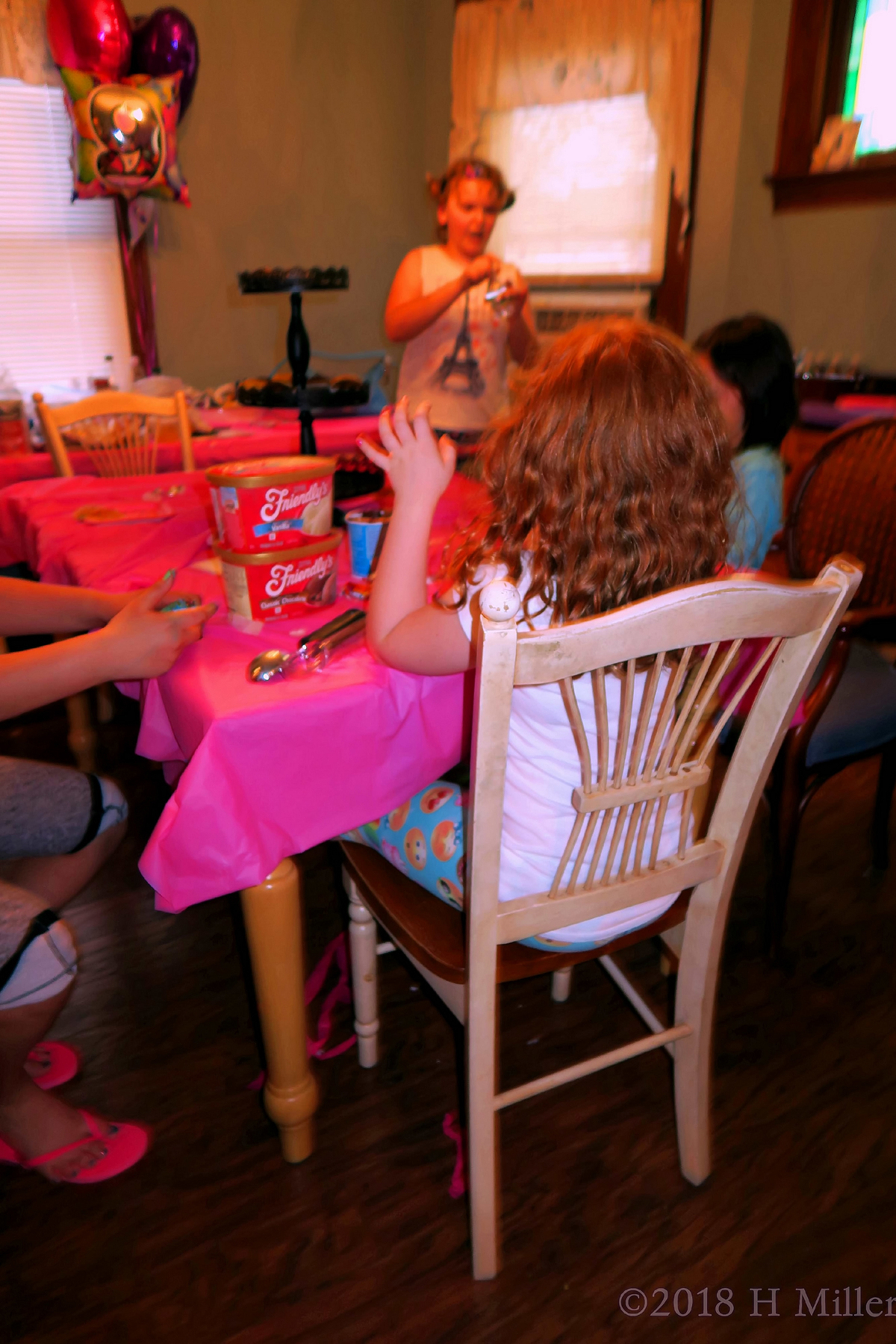 Stacked Ice Cream In Preparation For Cake And More Snacks! 