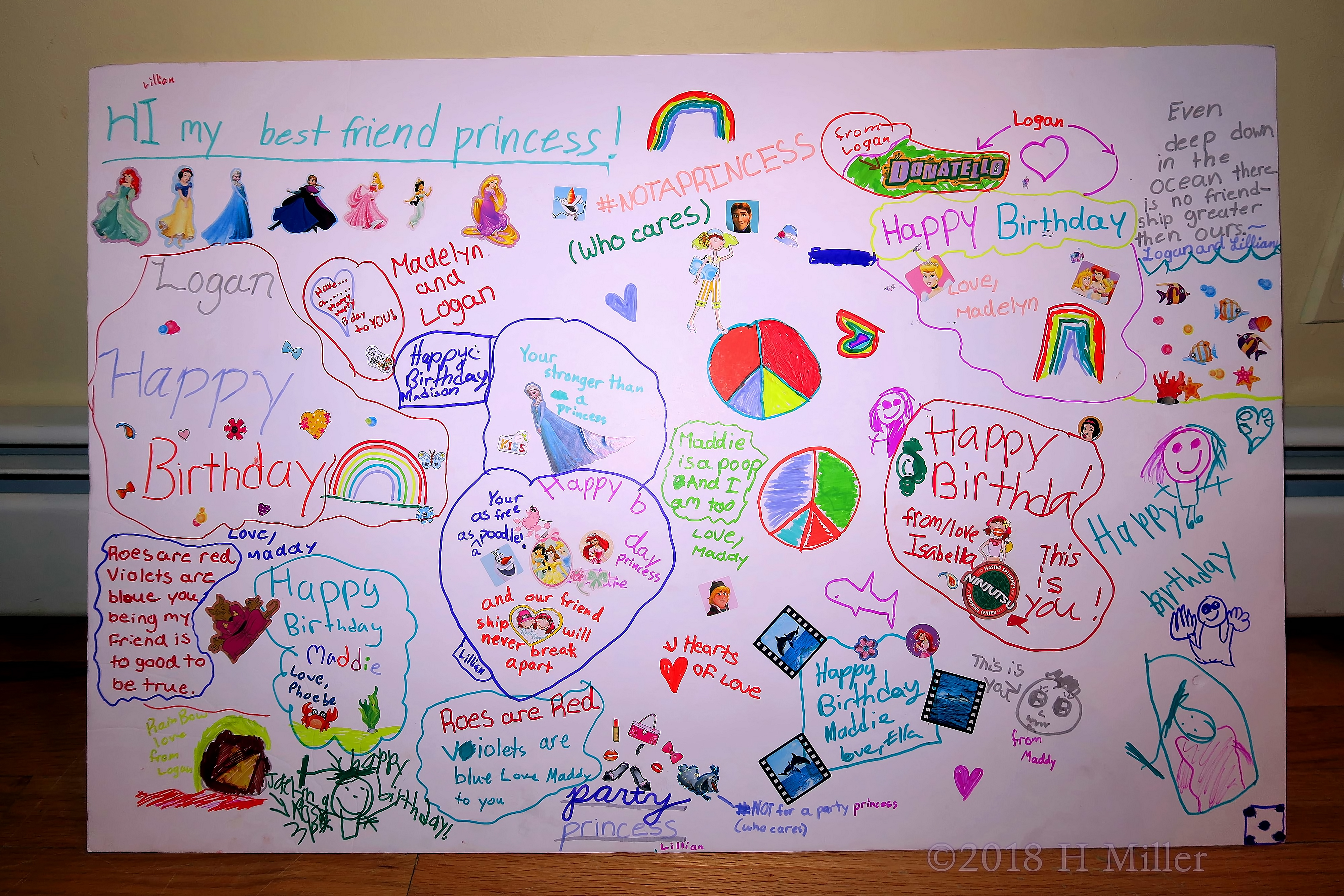 Happy Birthday From Us All On The Spa Birthday Card!! Happy Birthday From Us All On The Spa Birthday Card!!