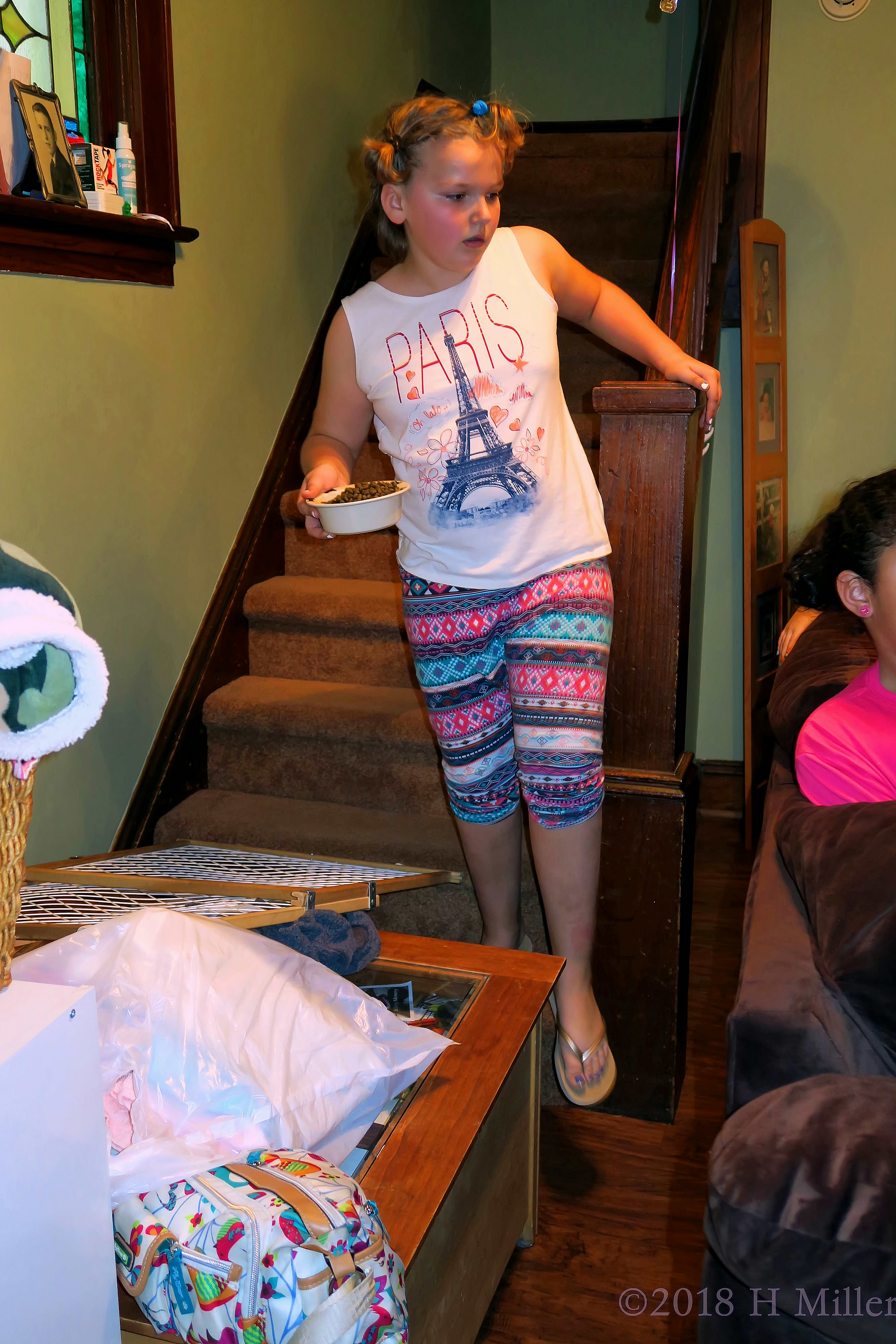 Maddie Going Down The Steps Maddie Going Down The Steps