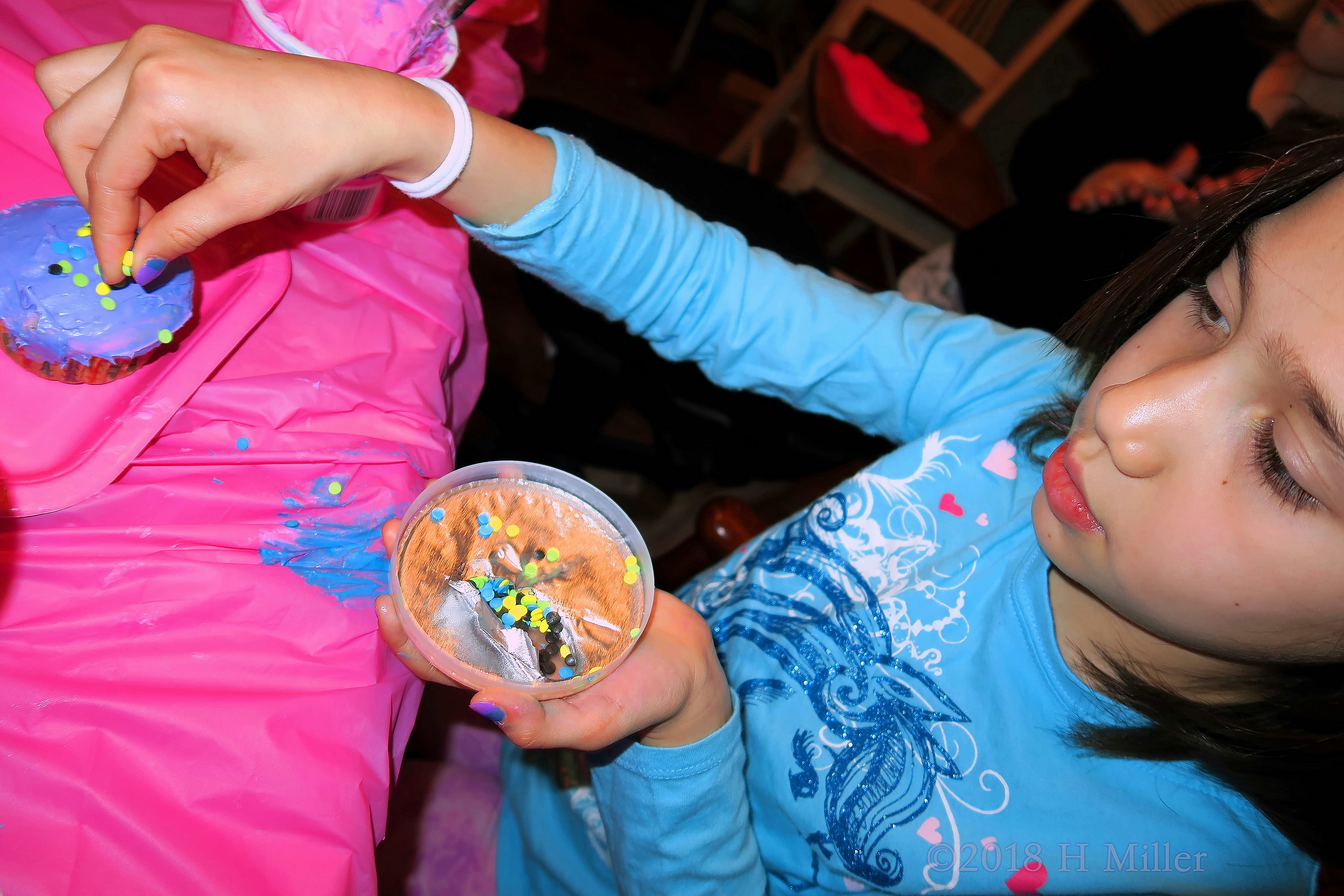 Placing The Sprinkles Carefully... Placing The Sprinkles Carefully...