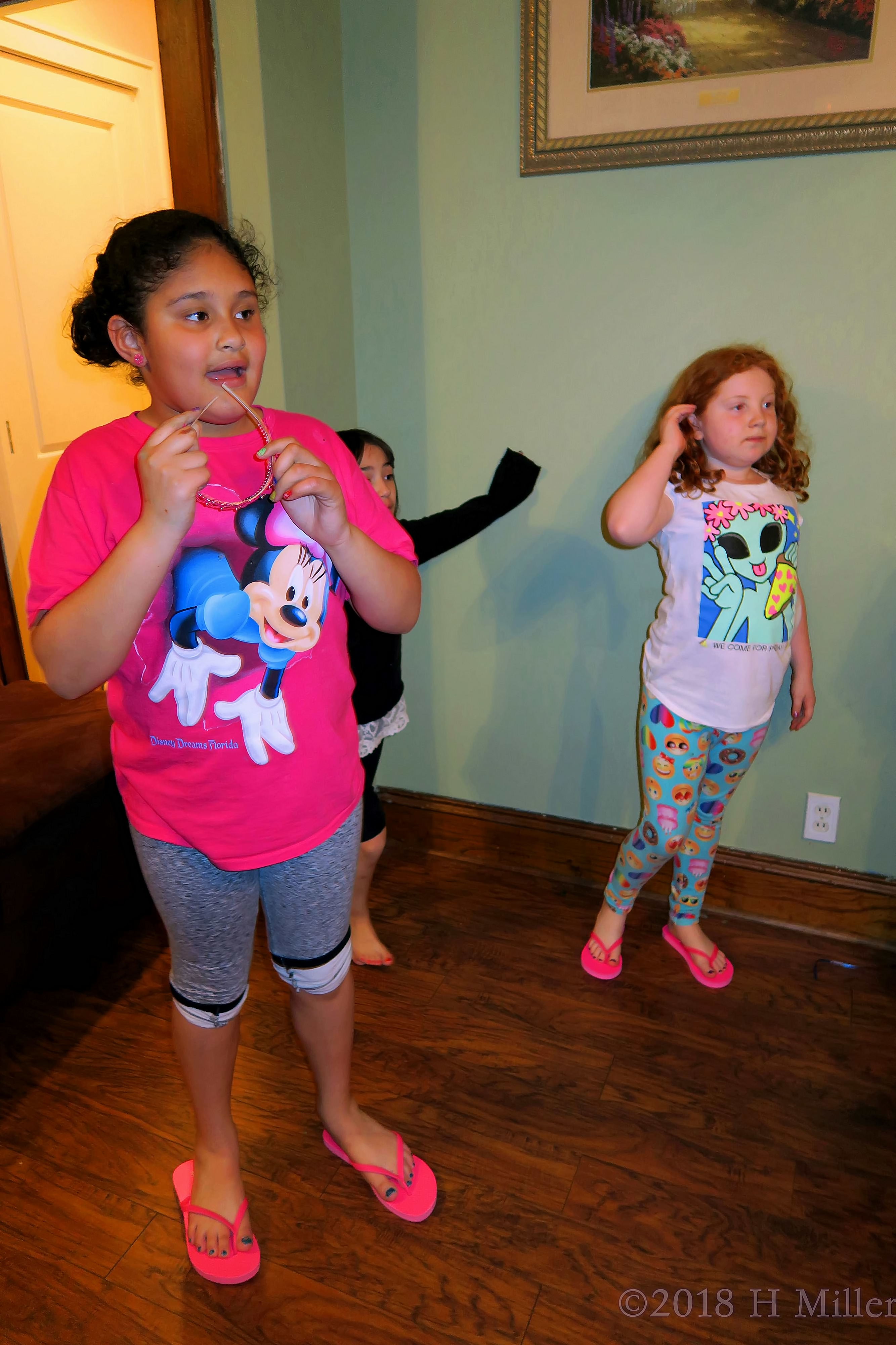 Three Standing Friends Watching... Three Standing Friends Watching...