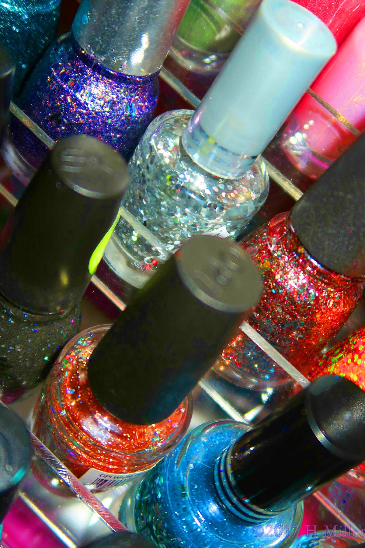 Look At All These Glittery Colors! 