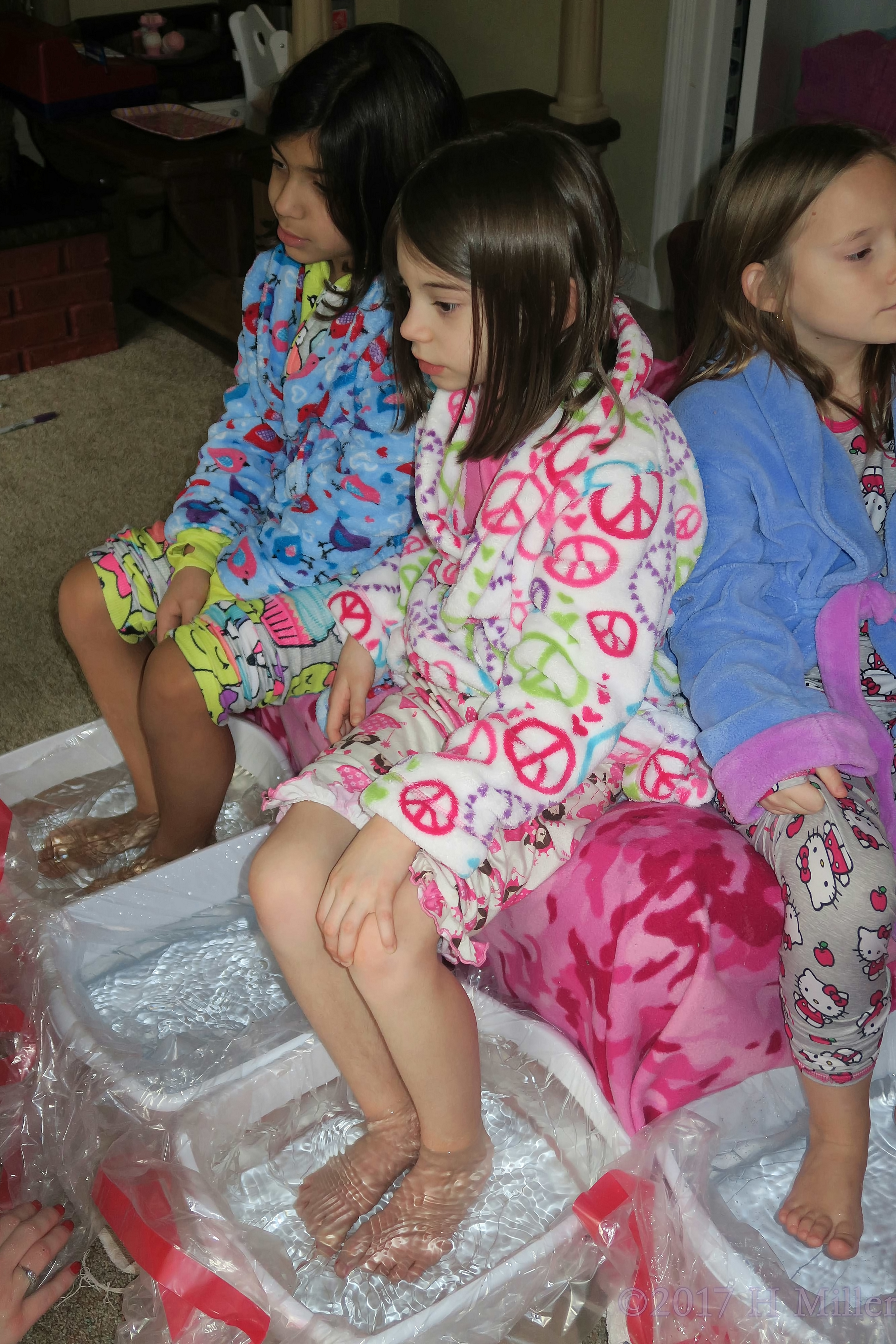 Birthday Guests Getting Their Cool Kids Pedicures! Birthday Guests Getting Their Cool Kids Pedicures!