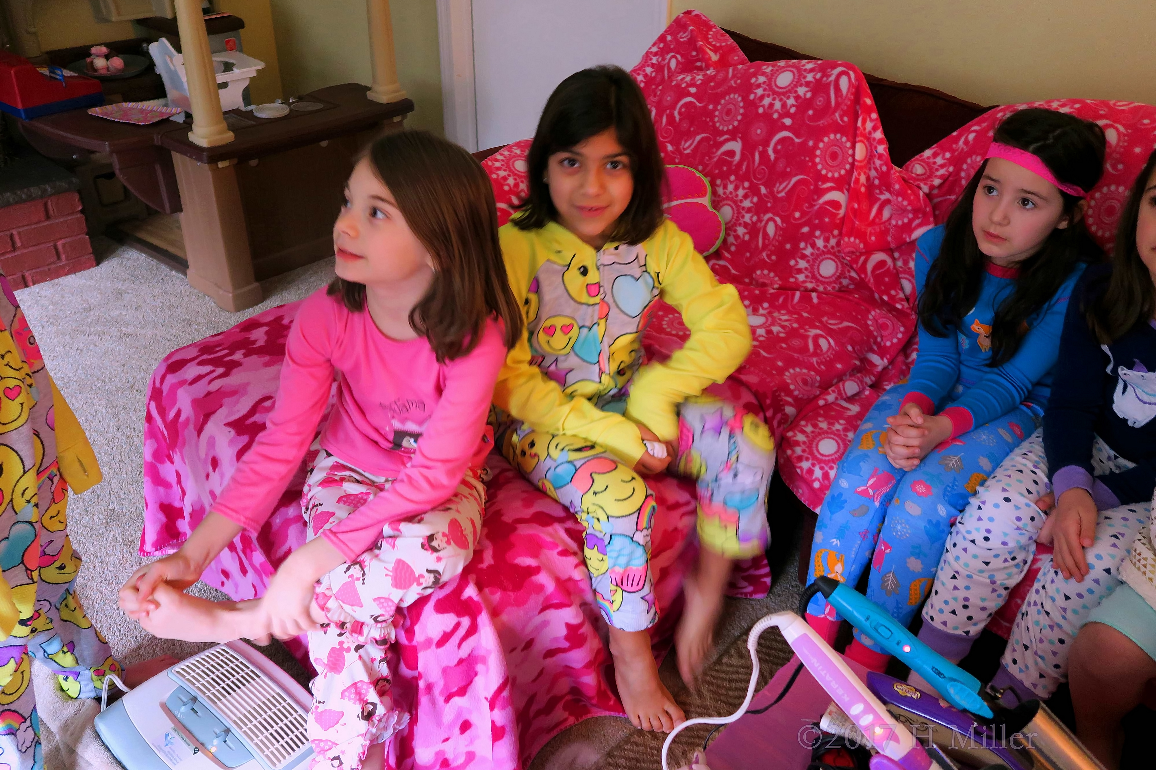 The Birthday Girl Is Ready For A Great Pedicure For Girls! The Birthday Girl Is Ready For A Great Pedicure For Girls!