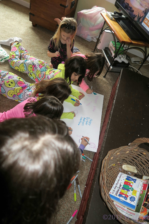 Drawing On The Spa Birthday Card. Drawing On The Spa Birthday Card.