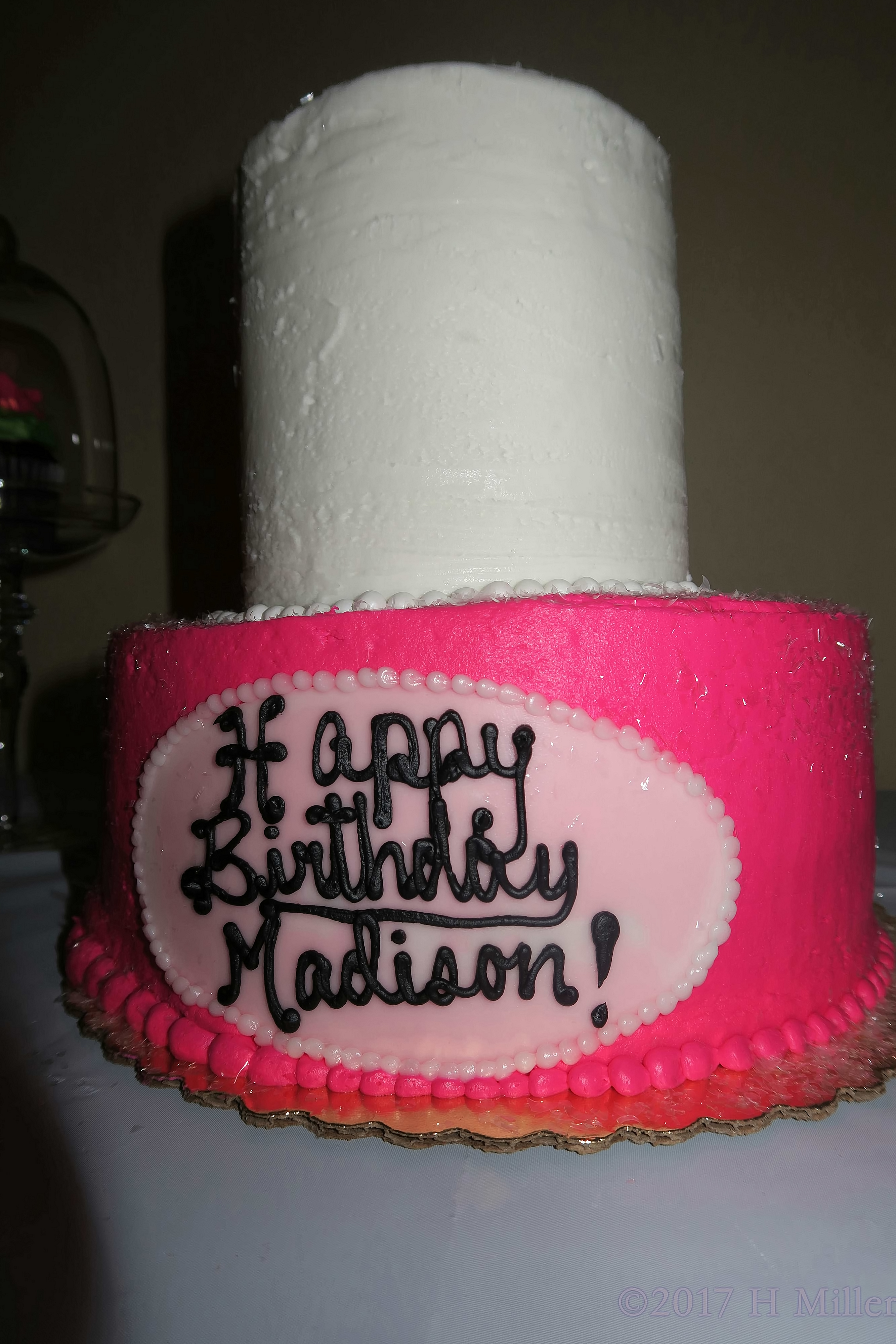 Happy Birthday, Madison! Isn't This Nail Polish Shaped Spa Party Themed Cake Adorable! 4