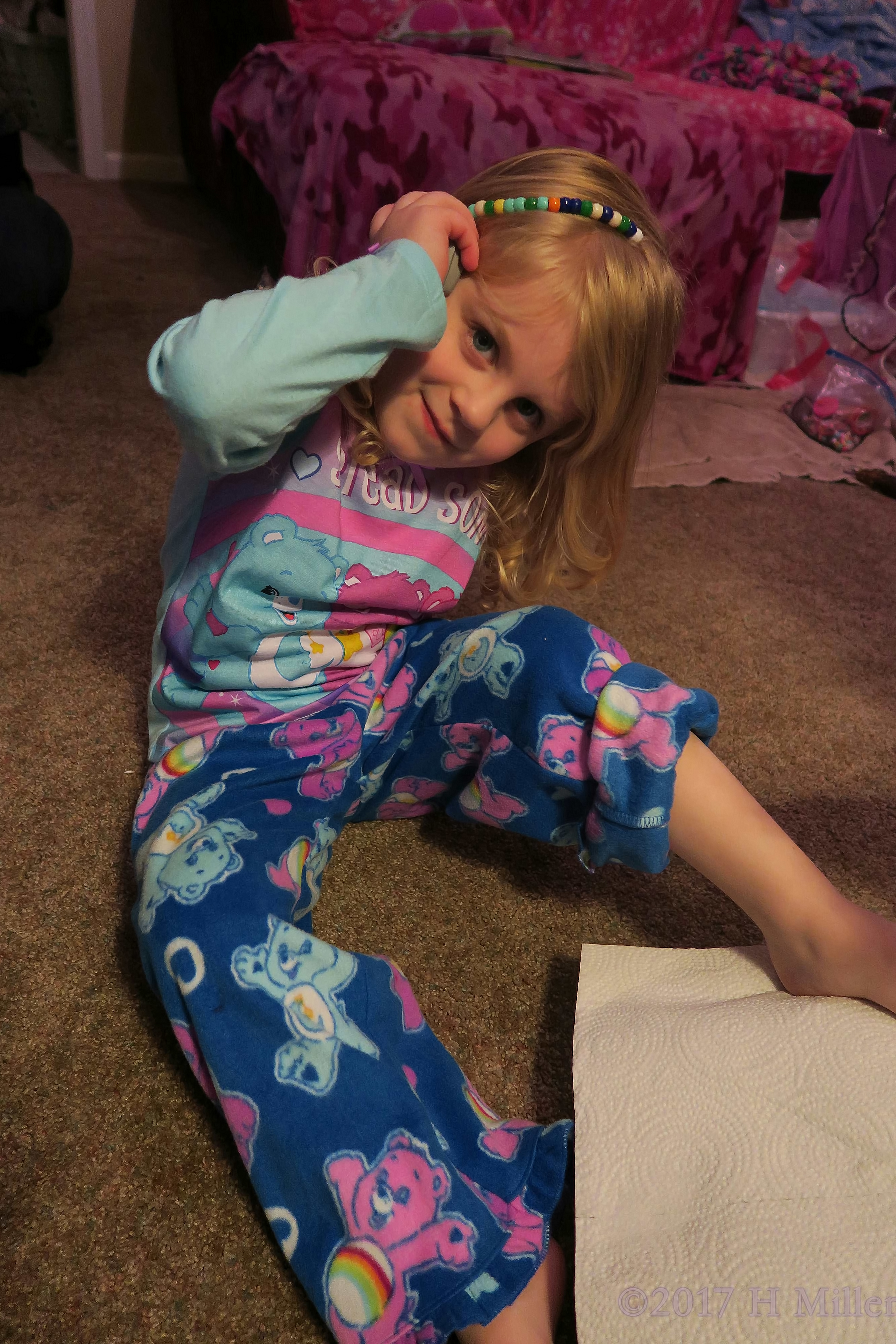 Happy To Get Her Kids Pedicure Done Happy To Get Her Kids Pedicure Done