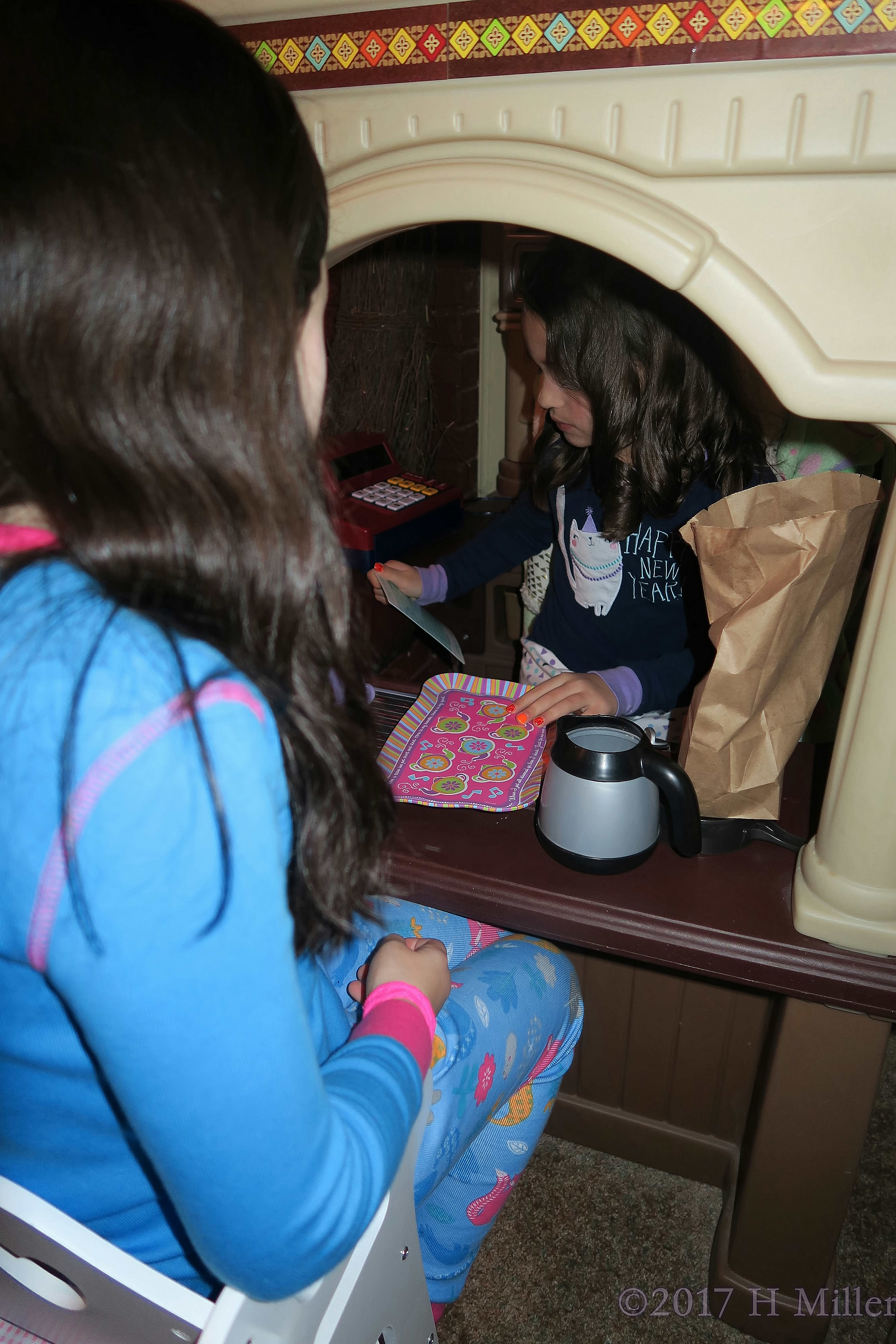 Playing A Game With Friends At The Spa. Playing A Game With Friends At The Spa.