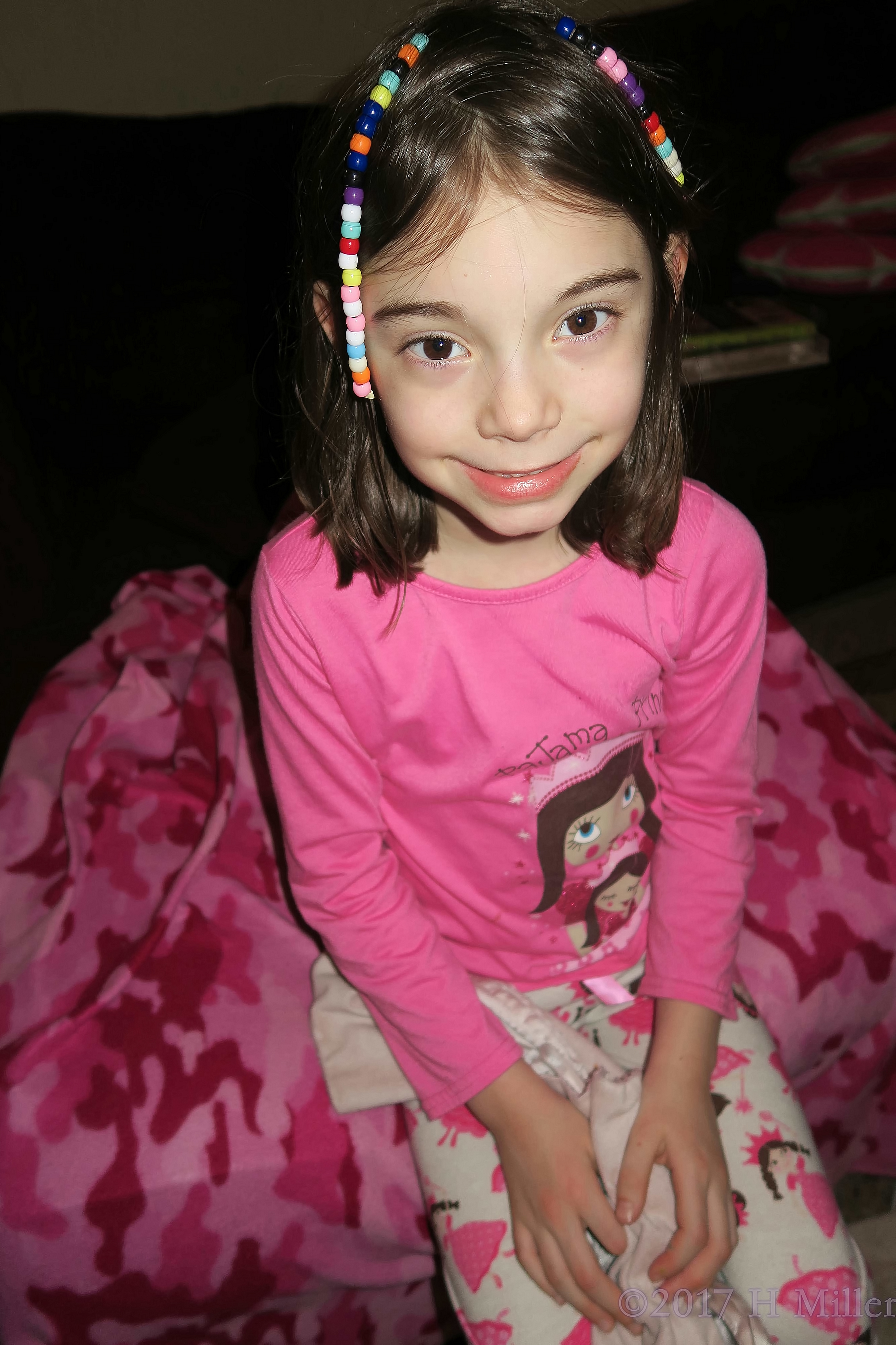 Smiley Fun At Her Birthday Party Smiley Fun At Her Birthday Party