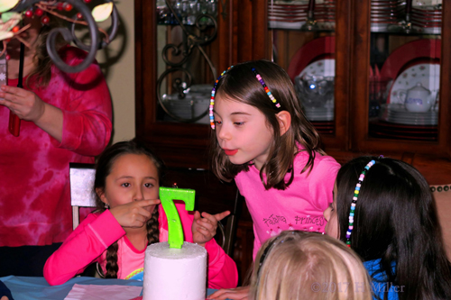 Blow Out The Birthday Cake Candle And The Wish Will Come True! Blow Out The Birthday Cake Candle And The Wish Will Come True!