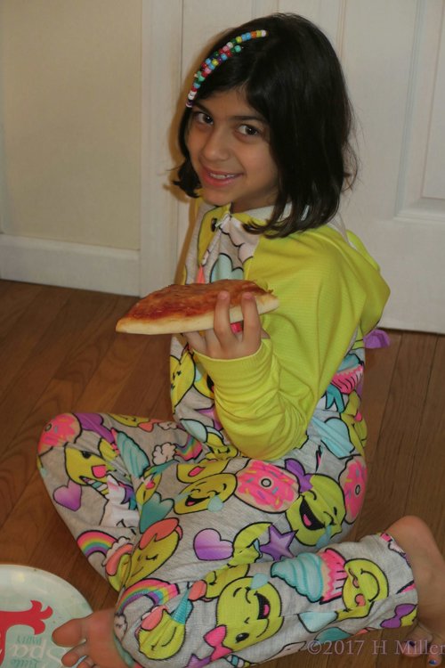 Pausing While Eating To Smile At The Camera Pausing While Eating To Smile At The Camera