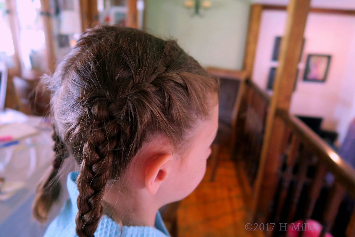 Another Pic Of This Girls Dutch French Braid 