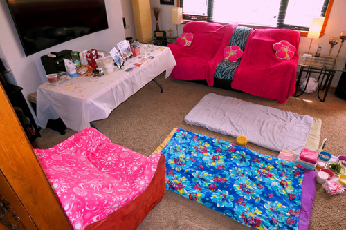 Spa Party Massage And Facial Spa Activity Area With Special Kids Spa Decorations Spa Party Massage And Facial Spa Activity Area With Special Kids Spa Decorations