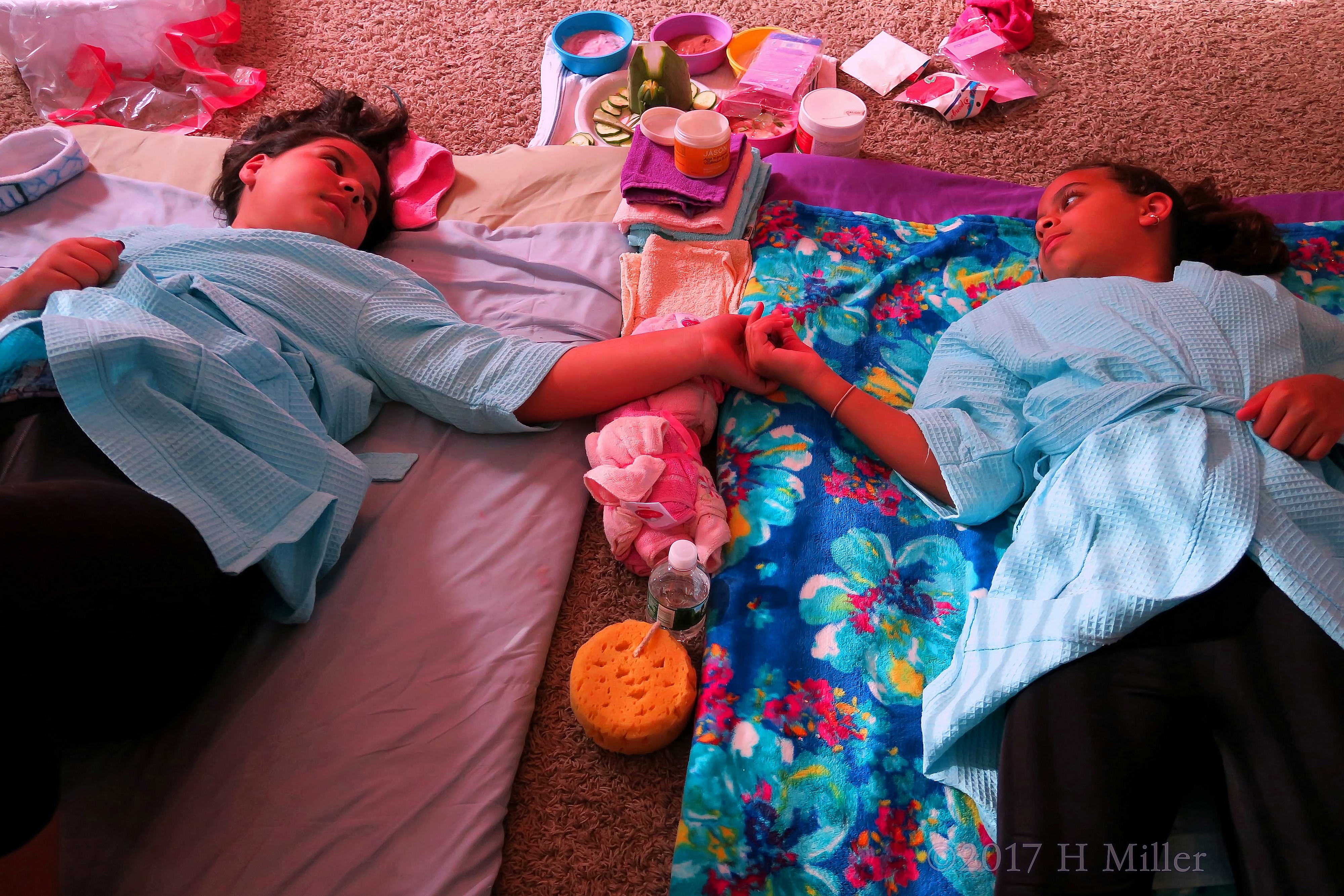 Chatting Before The Kids Facial Starts! Chatting Before The Kids Facial Starts!