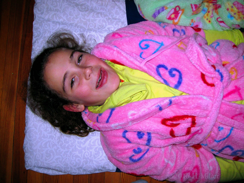 She's Excited For Home Spa Facials! She's Excited For Home Spa Facials!