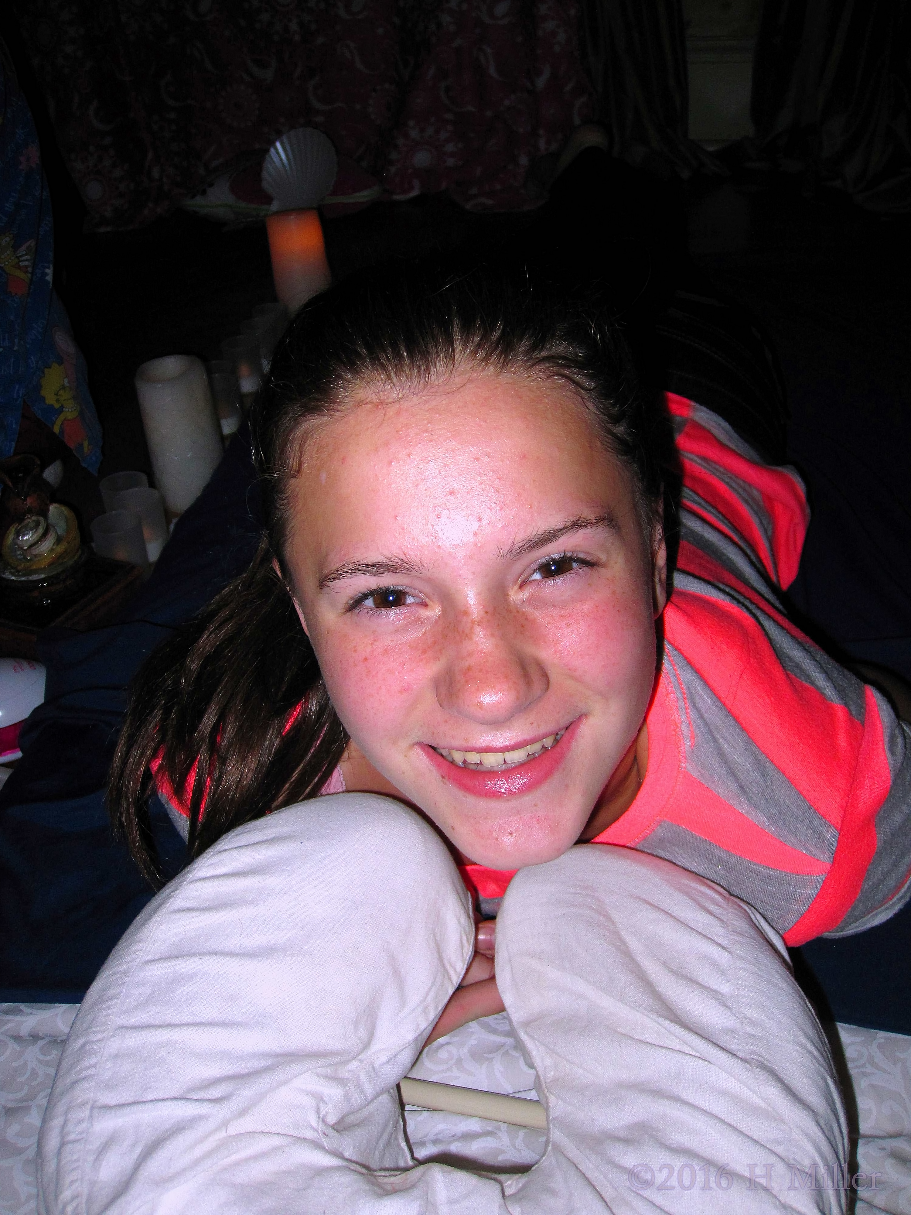 Smiling Big Before Massages! Smiling Big Before Massages!