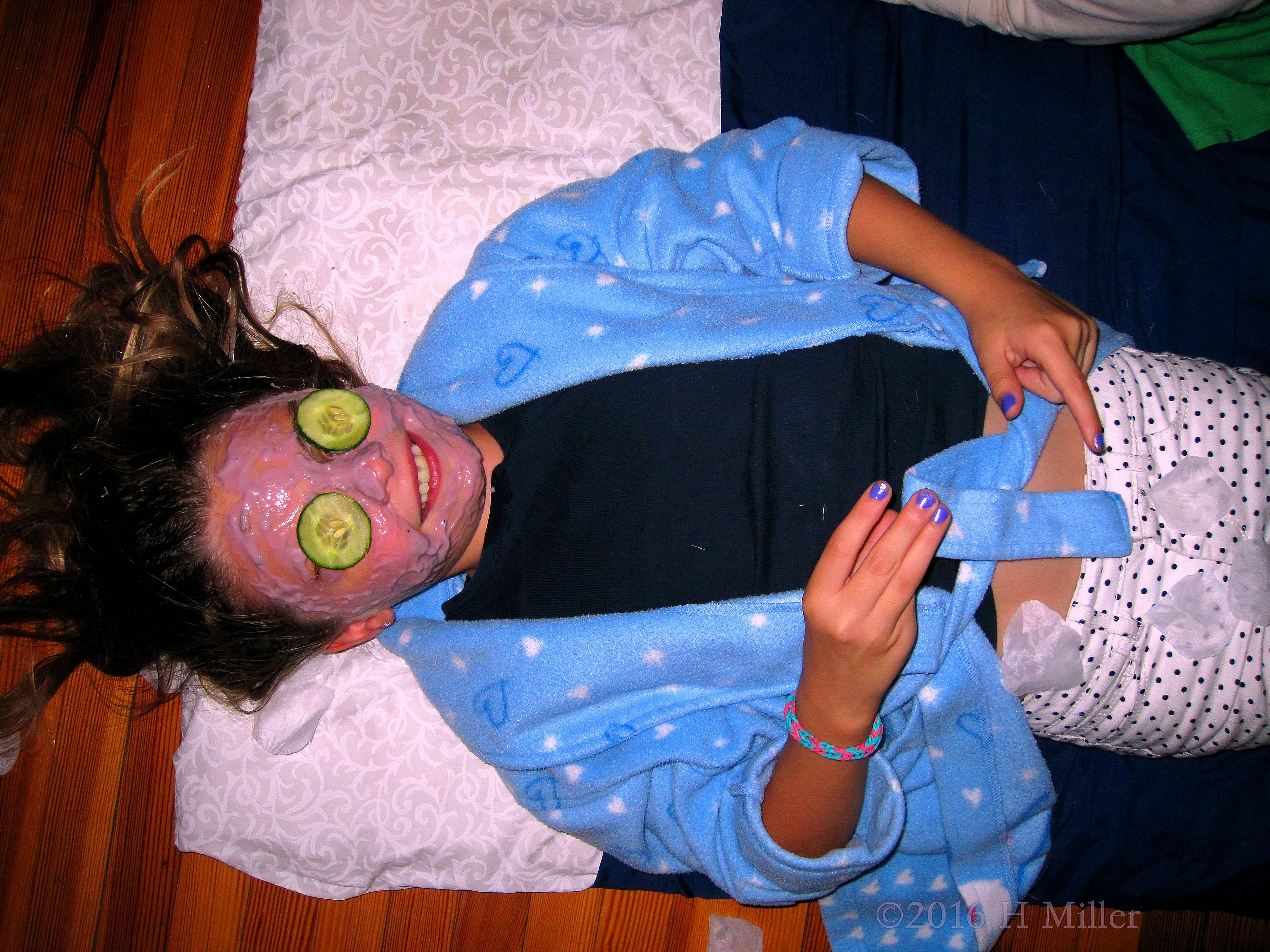Smiling In Her Blueberry Home Kids Spa Facial Smiling In Her Blueberry Home Kids Spa Facial