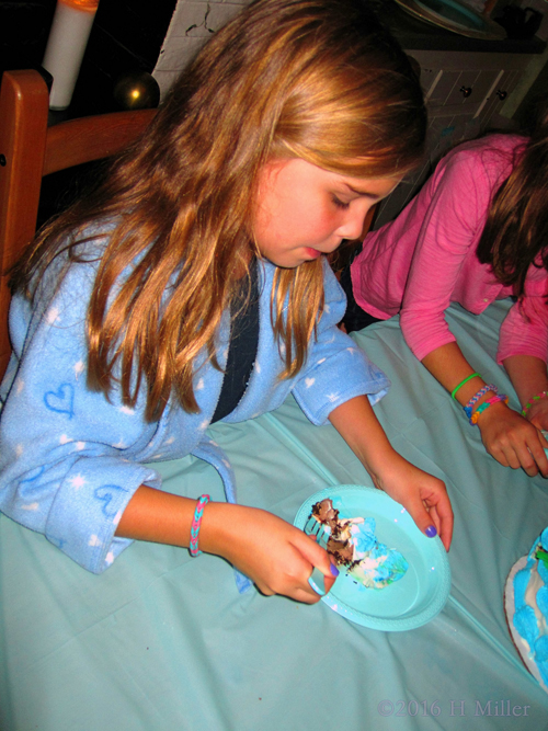 Digging Into The Cake Digging Into The Cake