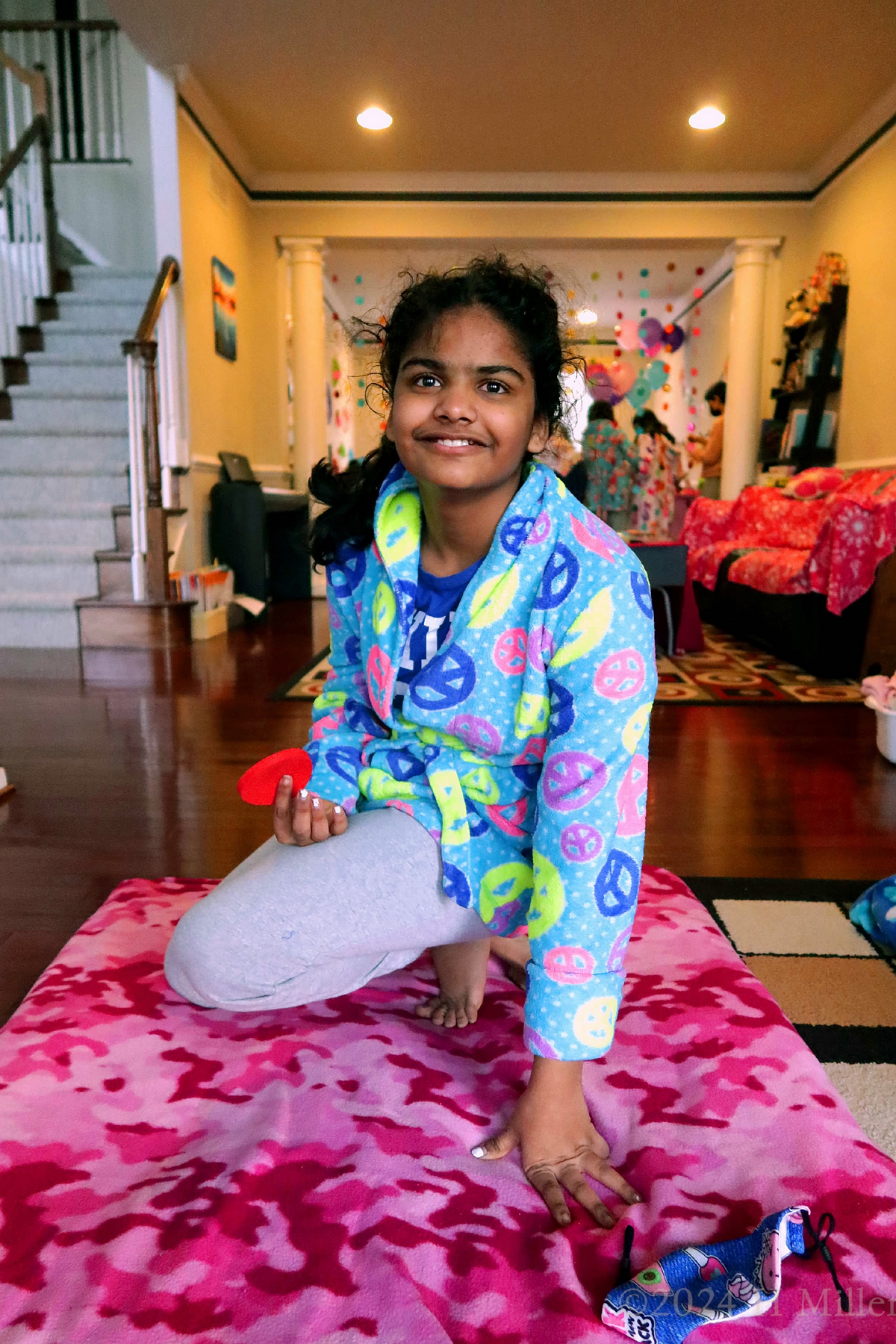 Kids Spa Birthday Party For Malli! 1