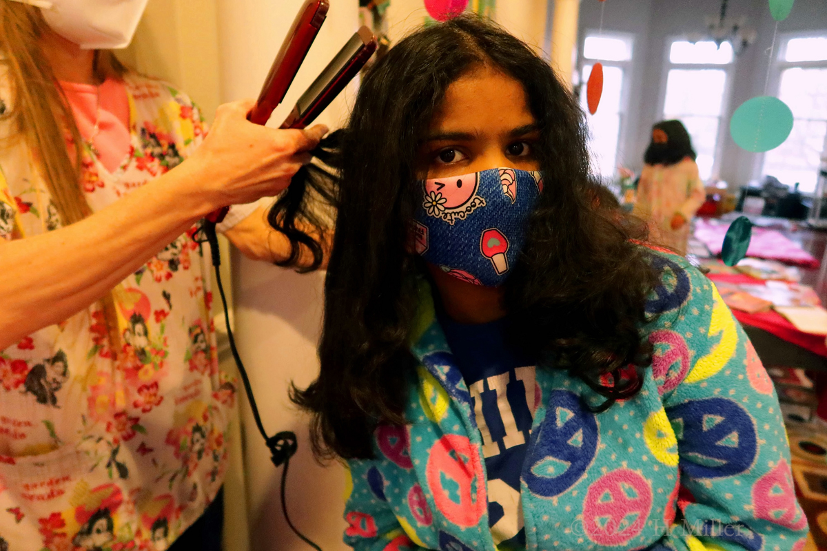 Kids Spa Birthday Party For Malli! 1