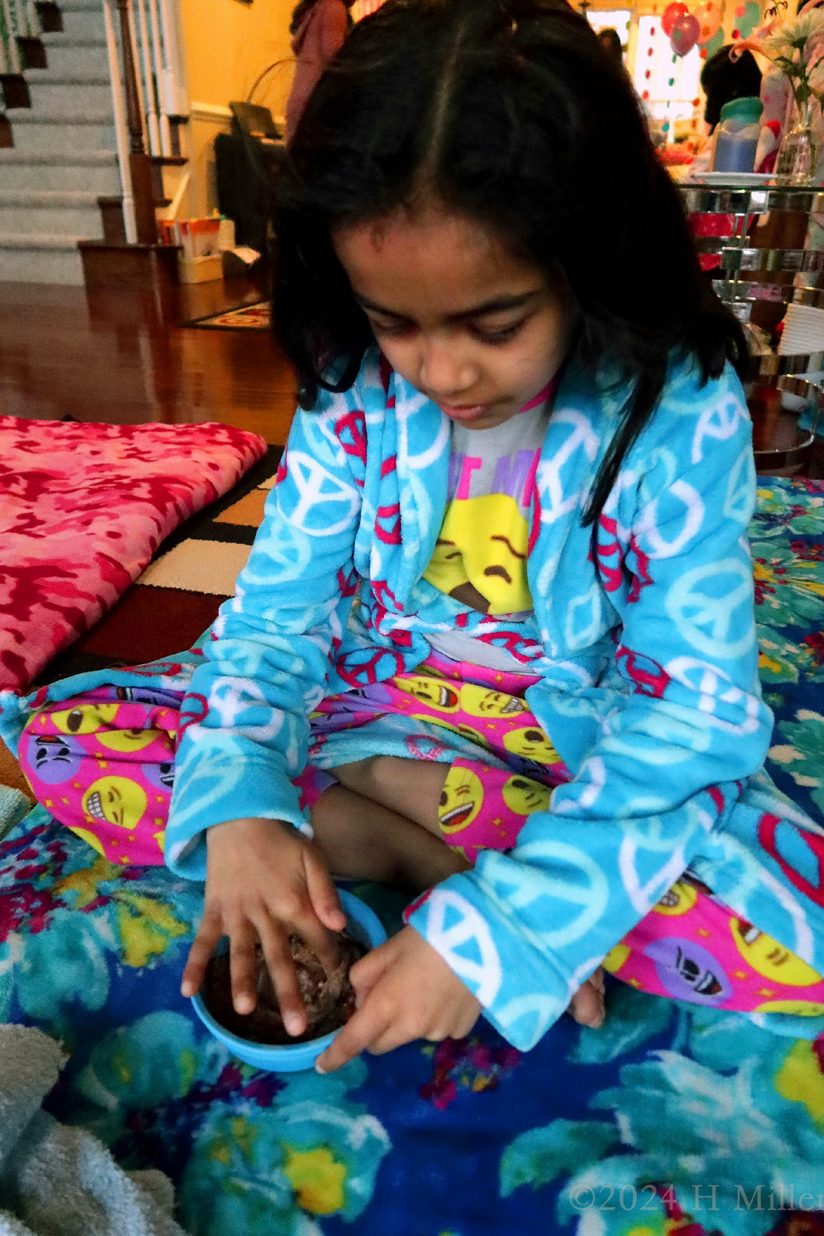 Kids Spa Birthday Party For Malli! 1