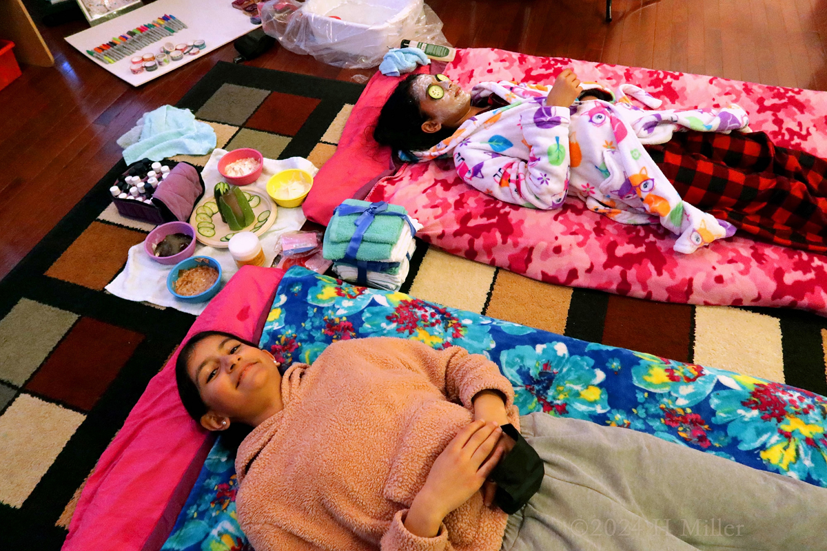Kids Spa Birthday Party For Malli! 1