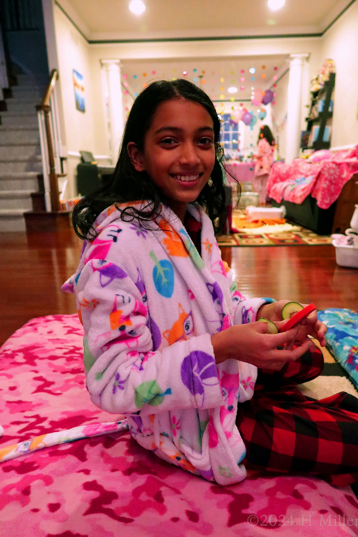 Kids Spa Birthday Party For Malli! 1