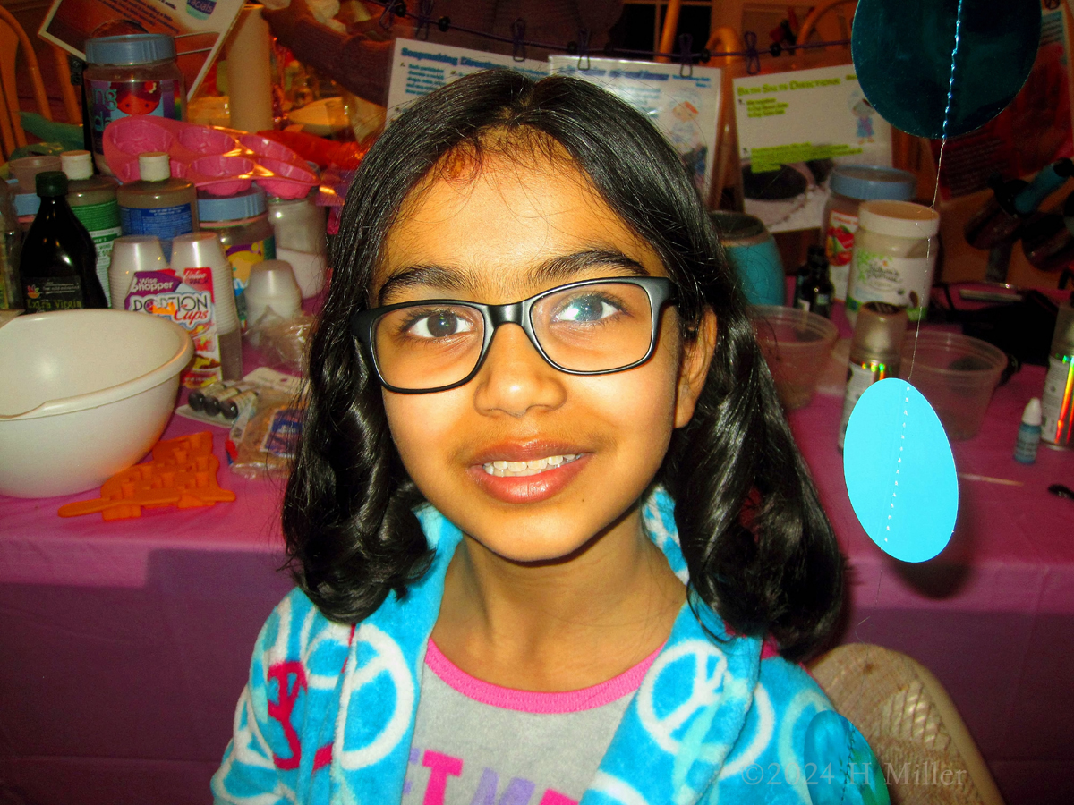 Kids Spa Birthday Party For Malli! 