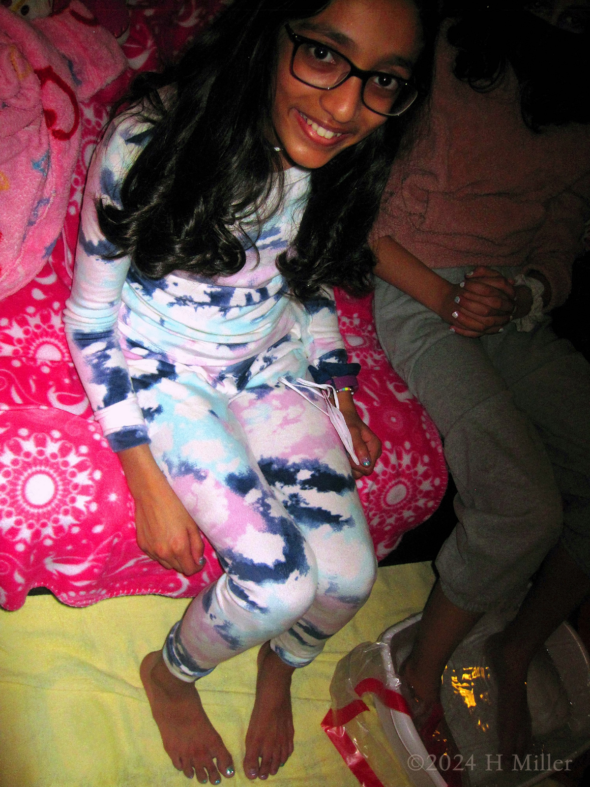 Kids Spa Birthday Party For Malli! 
