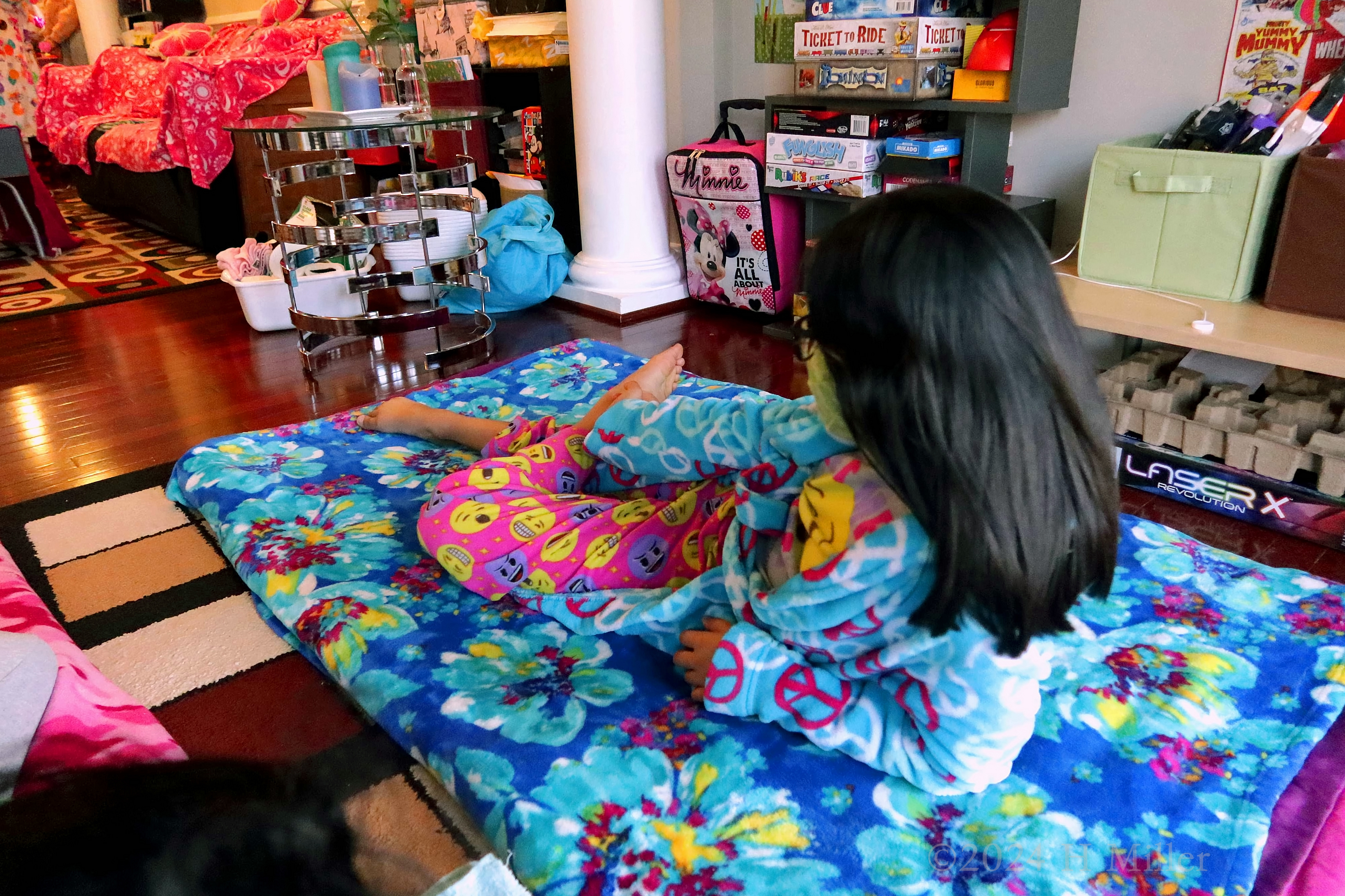 Kids Spa Birthday Party For Malli! 4